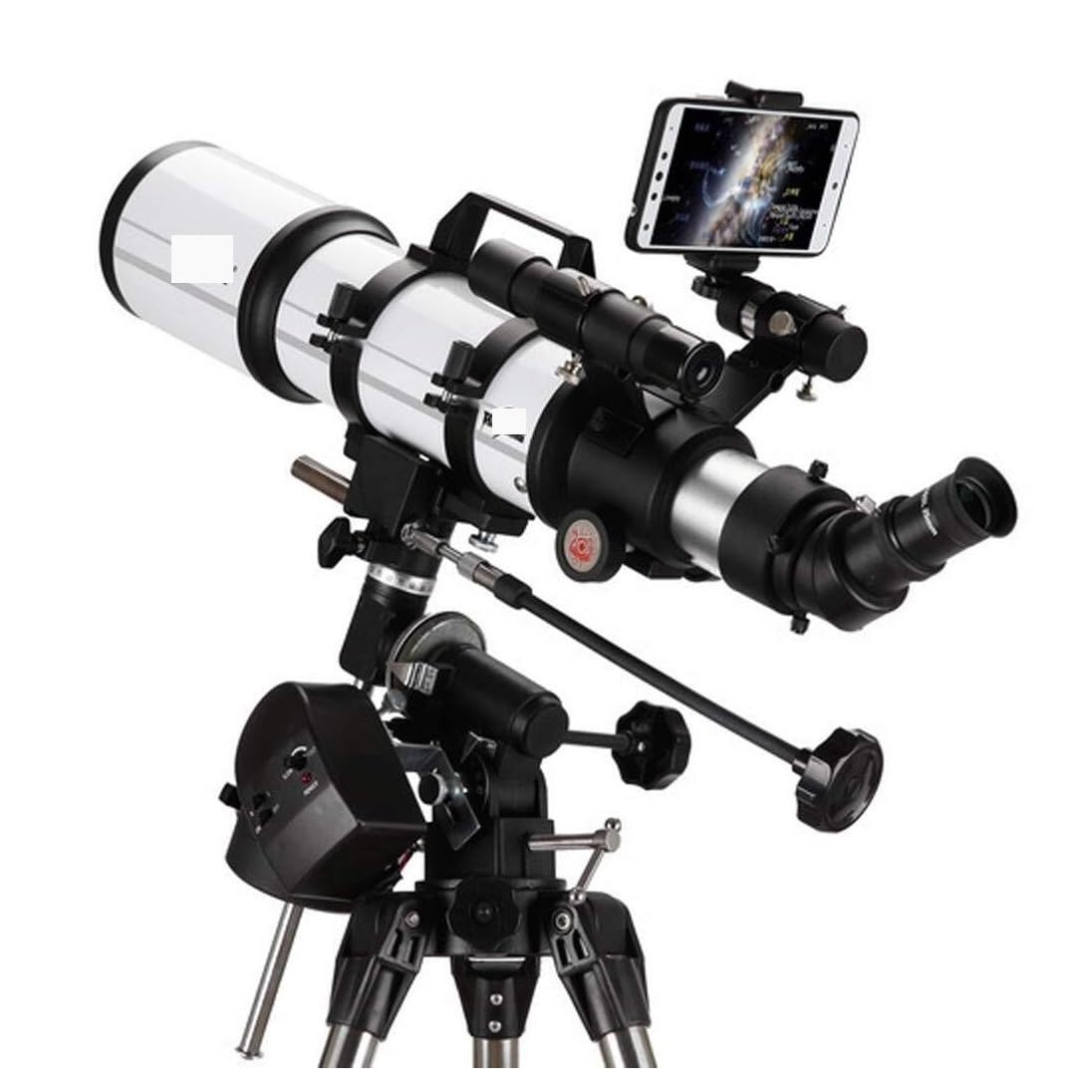 Professional Astronomy Telescope for Adults & Beginners - High-Powered Refractor Telescope for Deep Space Observation, Portable Travel Telescope with Tripod - Perfect for Stargazing, Astrophotography & Outdoor Adventures