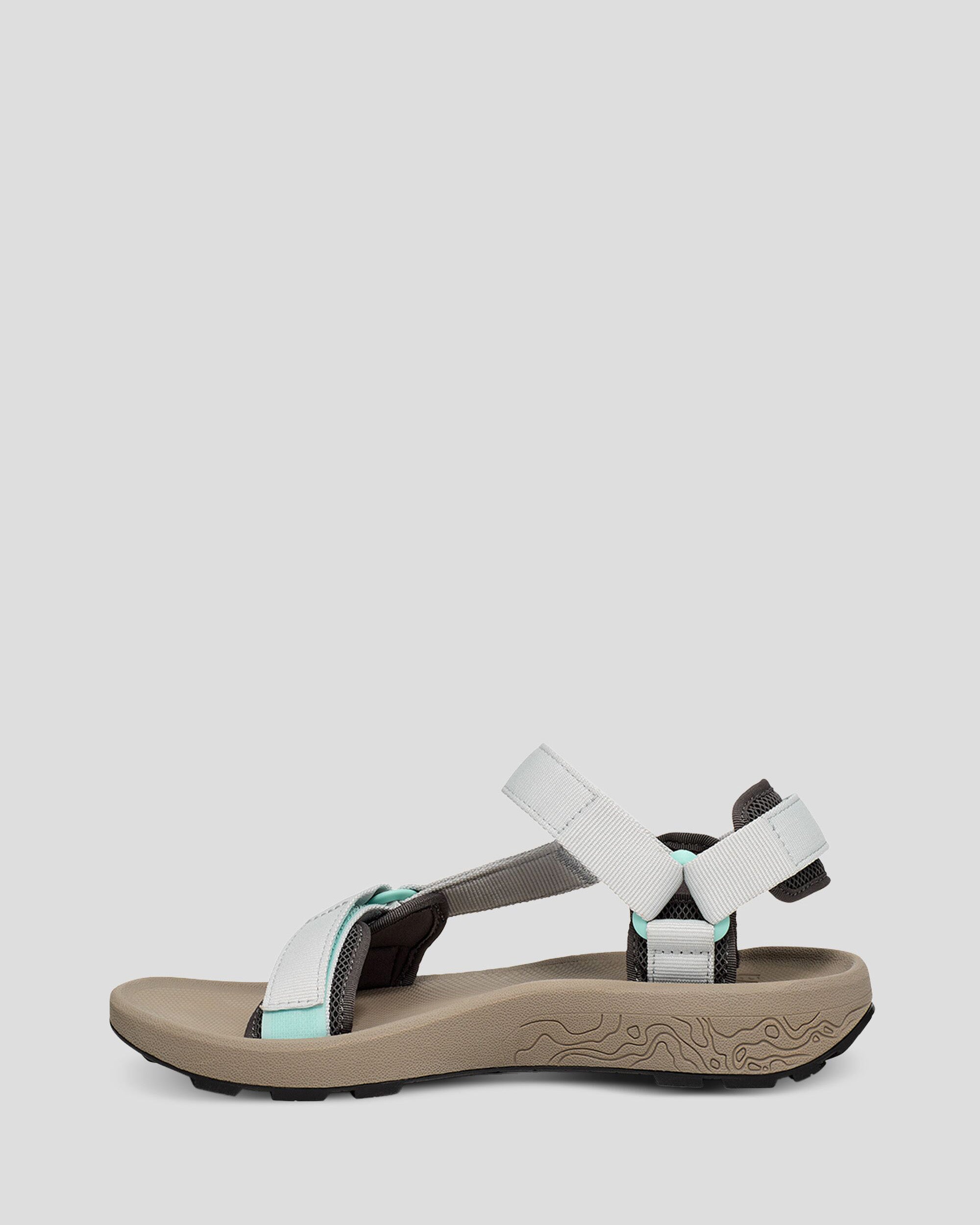 Women's Teva Hydratrek Water Sandals - Lightweight Hiking & Outdoor Adventure Shoes for Women - Perfect for Beach, Trail Walking & Summer Travel (Lunar Rock)