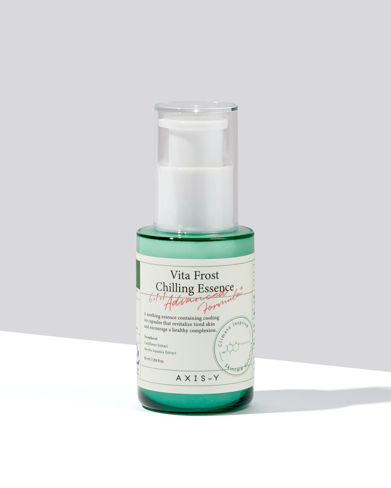AXIS Y Vita Frost Chilling Essence - Korean Skincare for Hydration & Brightening | Perfect for Morning Routine & Summer Skin Care