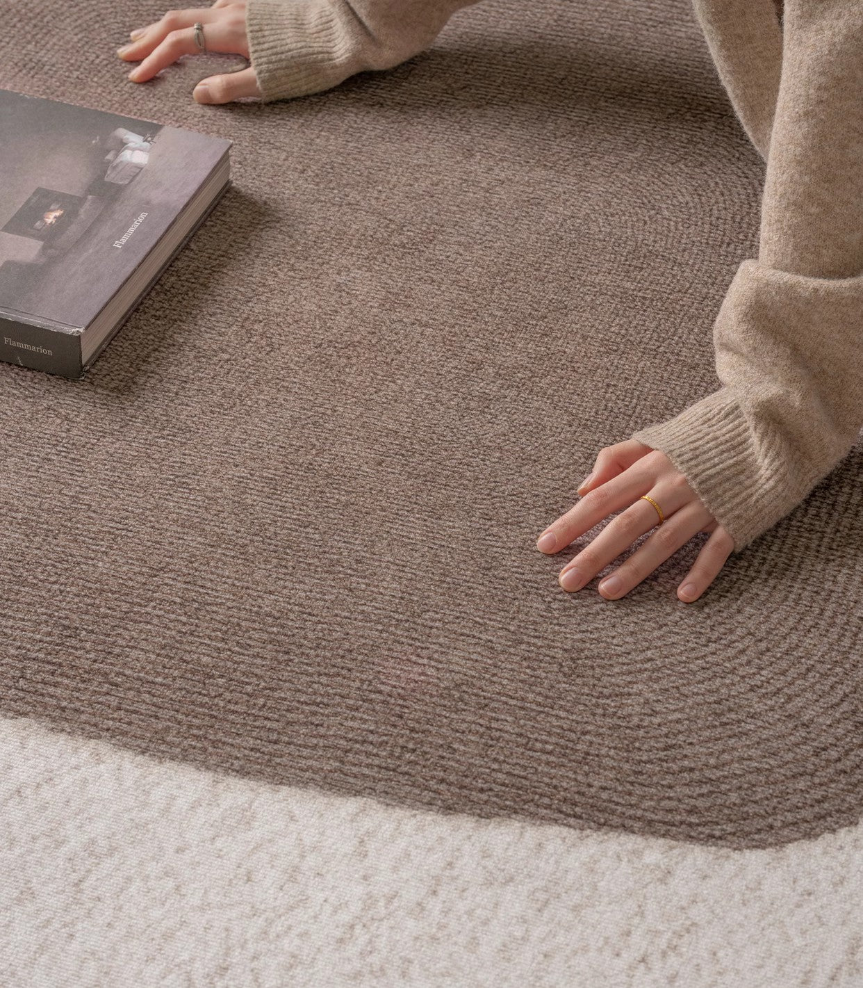 Modern Geometric Area Rugs - Large Contemporary Floor Carpets for Dining Room, Living Room & Bedroom | Non-Slip Soft Home Decor for Cozy Spaces