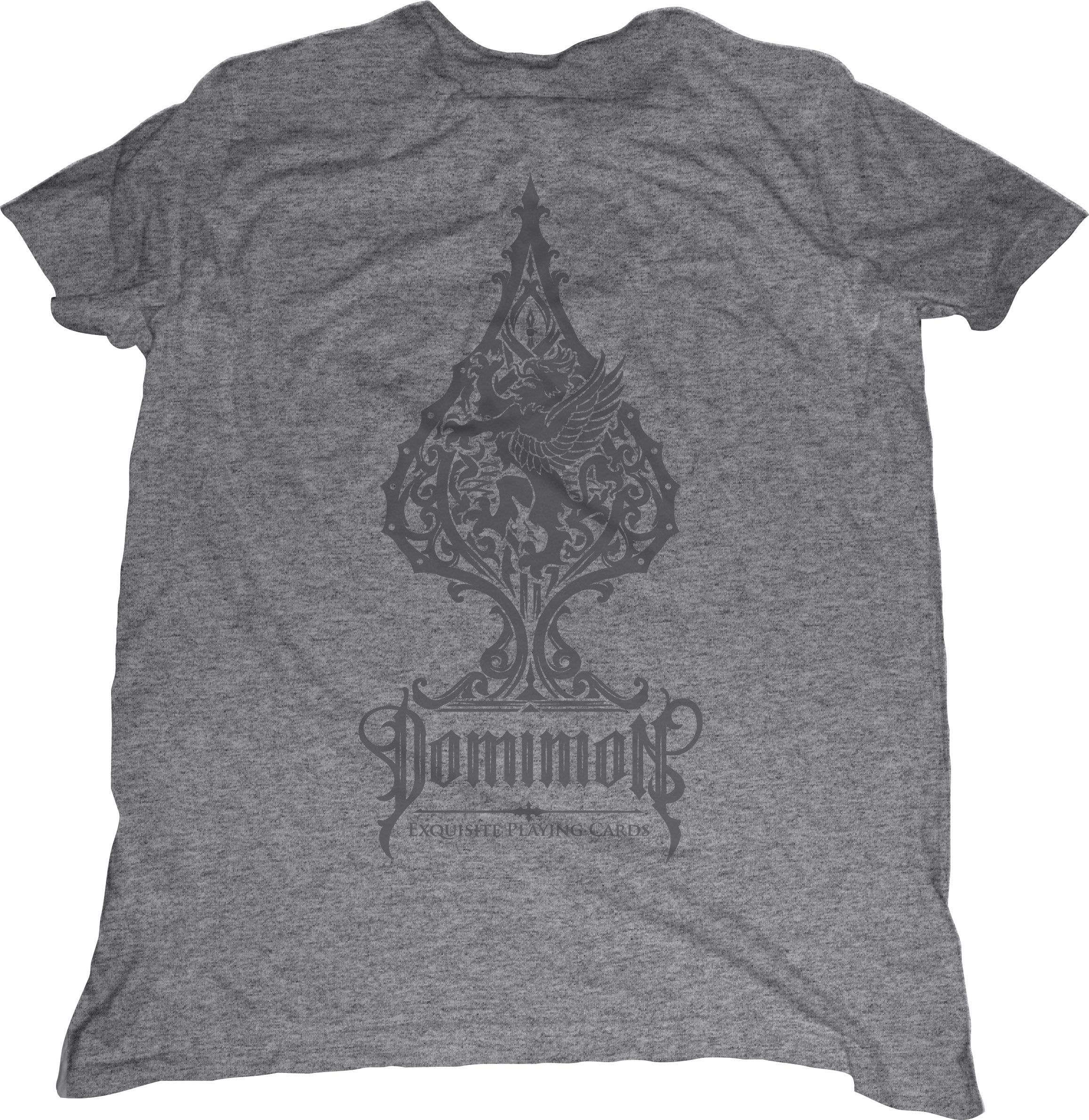 Dominion Ace of Spades Graphic T-Shirt - Premium Cotton Men's Tee for Gaming & Rock Music Fans - Perfect for Concerts, Cosplay & Casual Wear