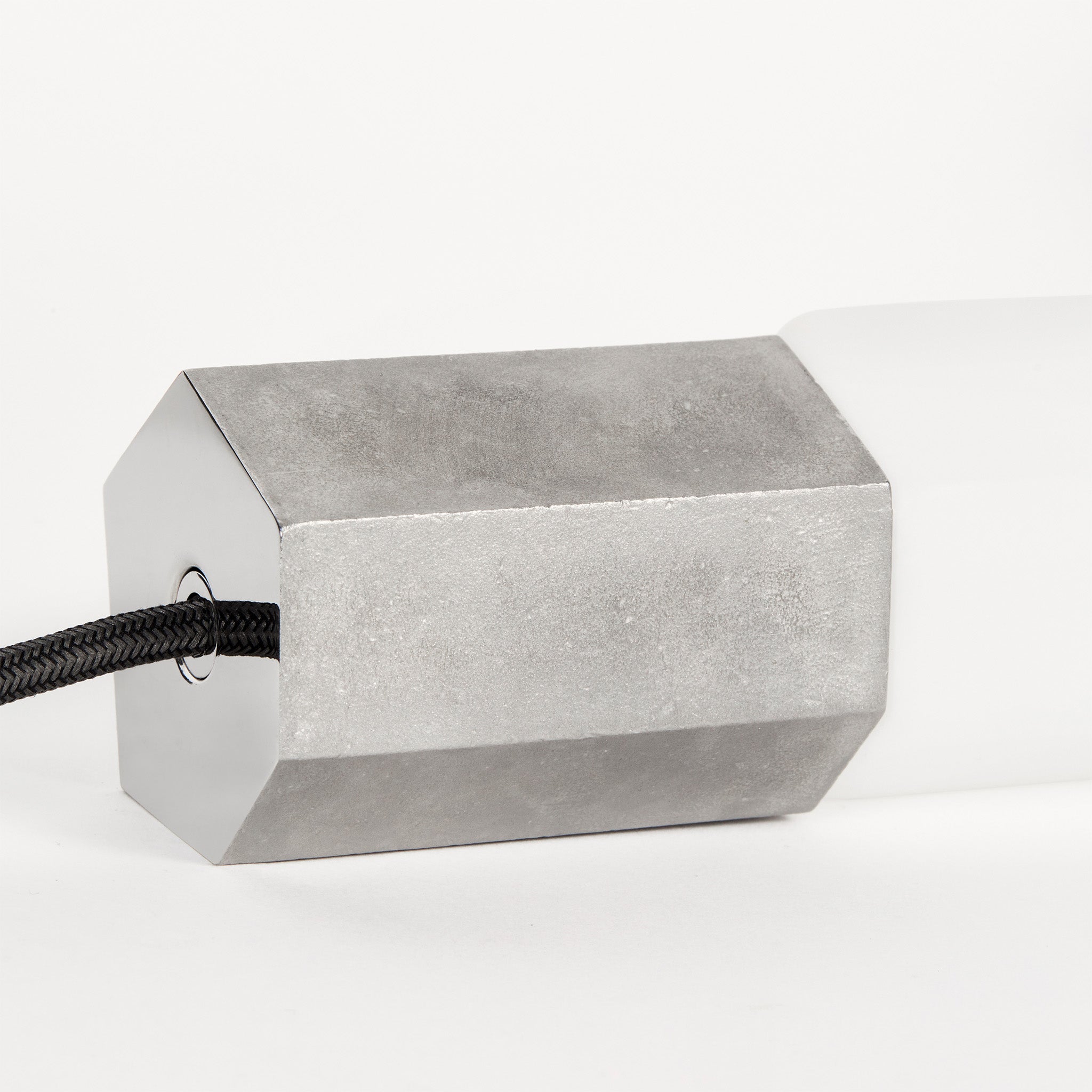 Stainless Steel Basalt Single Pendant Necklace - Minimalist Dainty Jewelry for Women, Perfect for Everyday Wear & Special Occasions