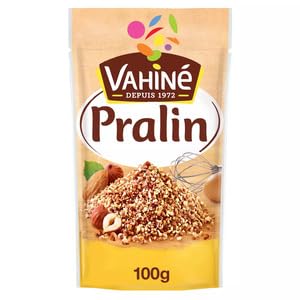 Premium Vahine Pralin Chocolate Chips 100g - Gourmet Baking Chocolate for Cookies, Cakes & Desserts - Perfect for Home Bakers & Professional Chefs