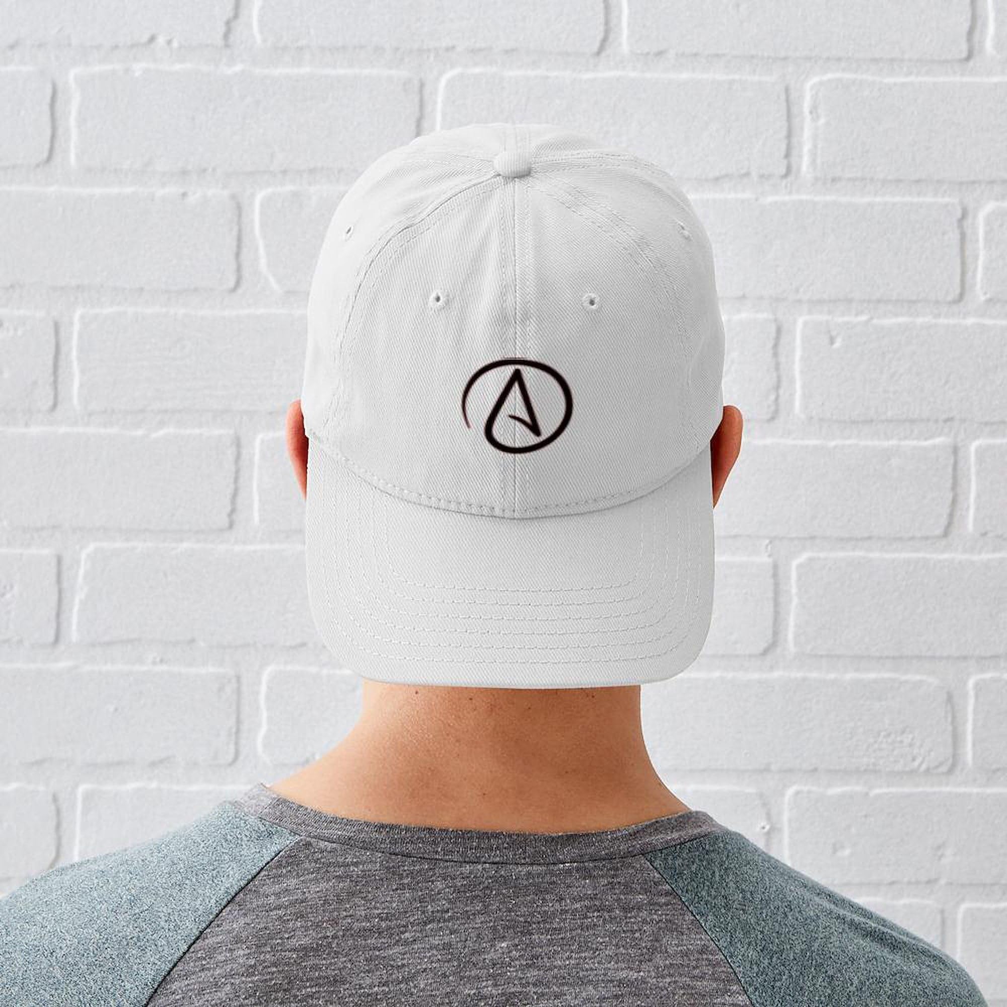 Atheist Symbol Baseball Cap - Adjustable for Men & Women - Perfect for Outdoor Activities