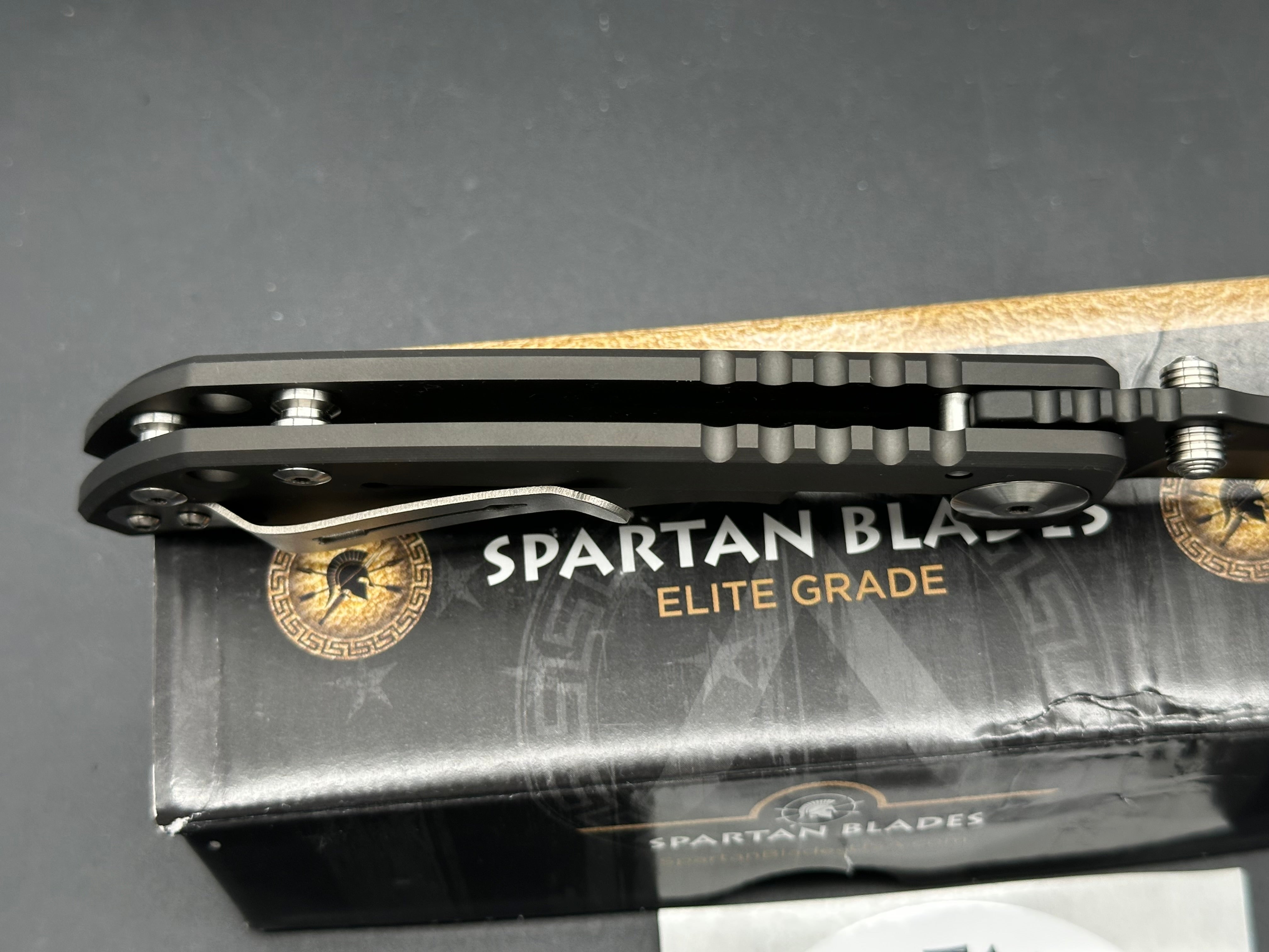Spartan Blades Harsey Folder Tactical Knife - S45VN Steel Blade with Black PVD Coating | EDC, Outdoor Survival, Camping & Hunting Gear