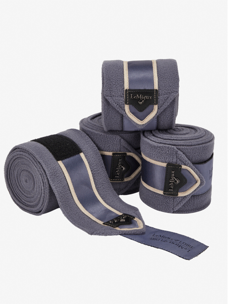 Le Mieux Loire Polo Bandages for Horses - Breathable & Supportive Leg Wraps for Riding, Training & Competition - Premium Equestrian Sports Protection Gear