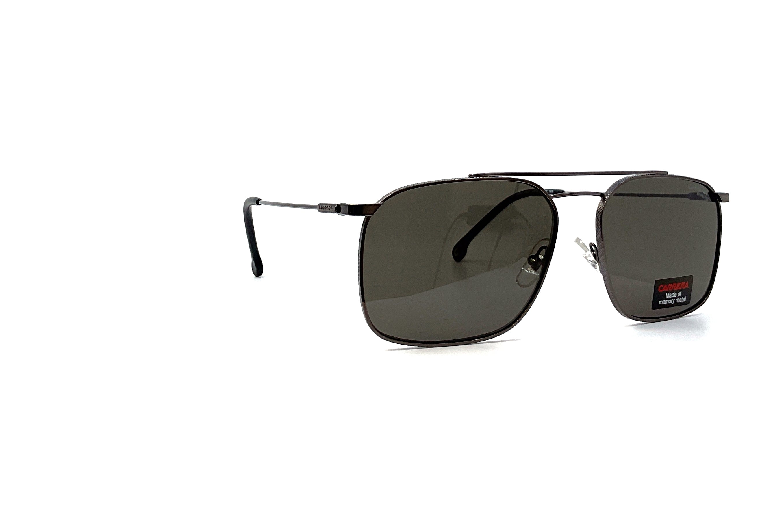 Carrera 186/S Sunglasses - Black Aviator Style for Men & Women - Perfect for Driving, Outdoor Sports & Fashion Accessories