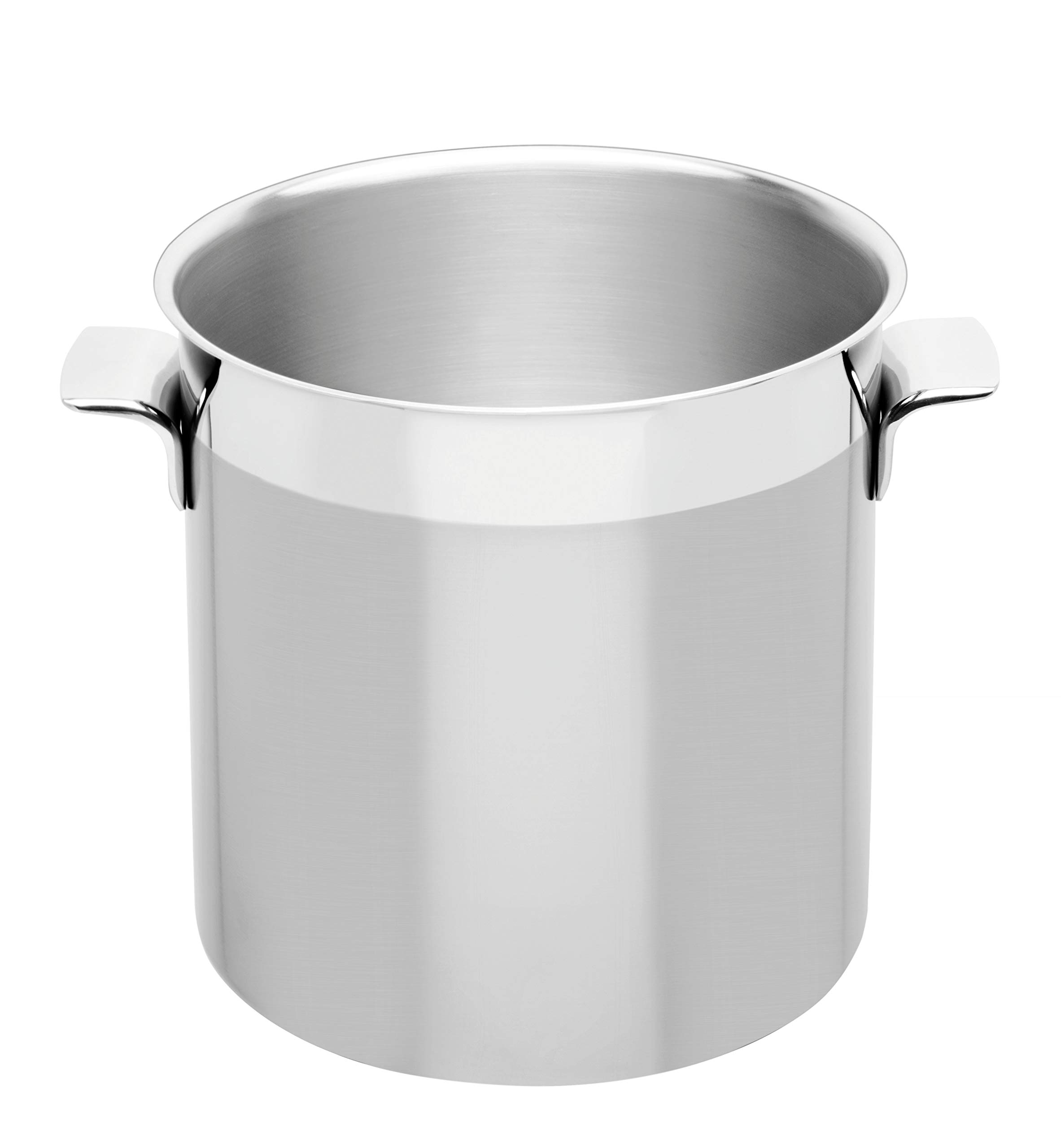 Tramontina 61218/180 Champagne Cooler Bar - 7.1 Inch (18cm) Straight Lightweight Stainless Steel Ice Bucket for Wine & Champagne - Made in Brazil - Perfect for Parties, Weddings & Home Entertaining
