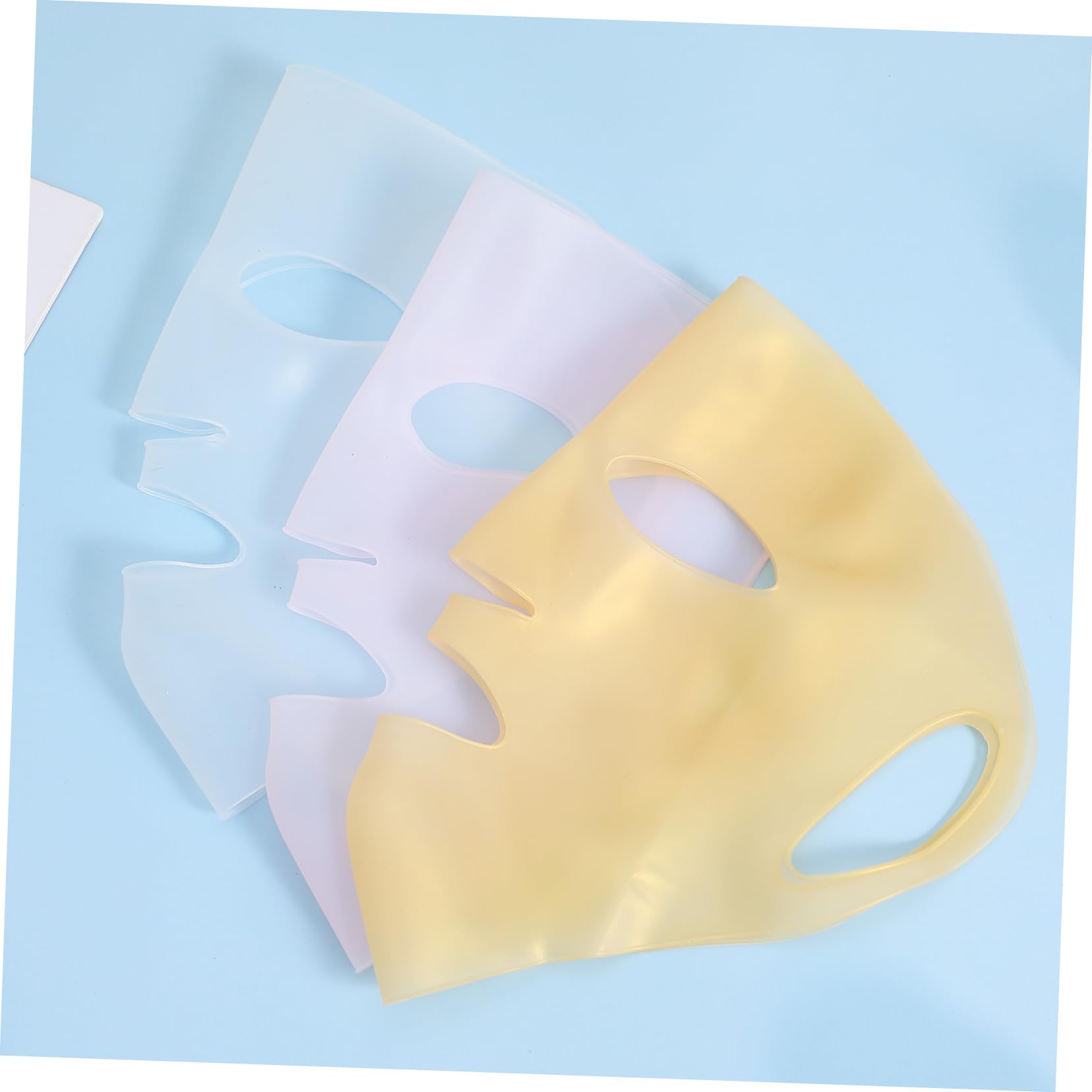 Reusable Silicone Face Mask Cover for Moisturizing & Steam Therapy - Perfect for Spa, Skincare & Beauty Treatments at Home