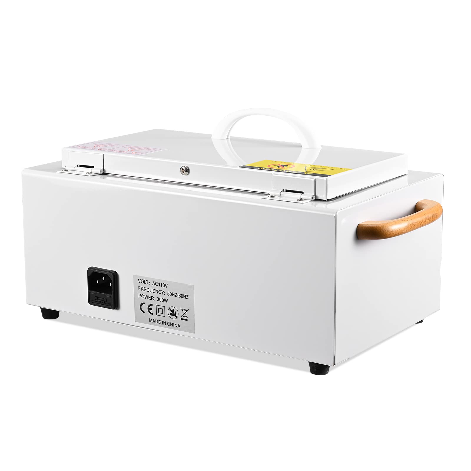 110V 300W High Temperature Autoclave Sterilizer Machine - 1.5L Dry Heat Nail & Dental Tool Sterilizer with Handle for Salon & Spa Equipment | Perfect for Metal Tools Disinfection in Beauty Clinics