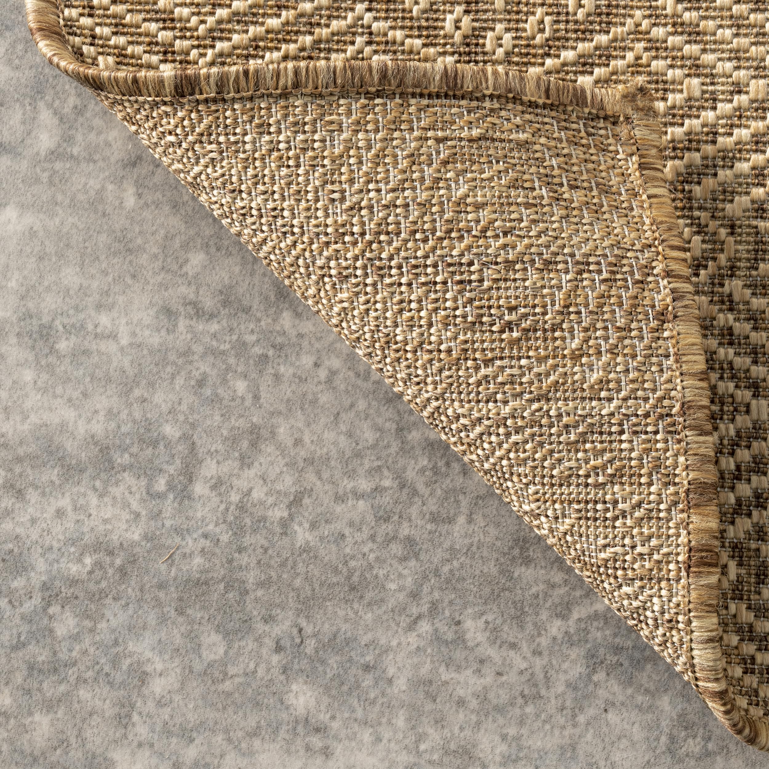 nuLOOM 2' x 8' Outdoor Performance Area Rug - Stain & Weather Resistant, High Traffic Patio & Balcony Rug - Perfect for Outdoor Spaces, Decks, and Poolside Areas