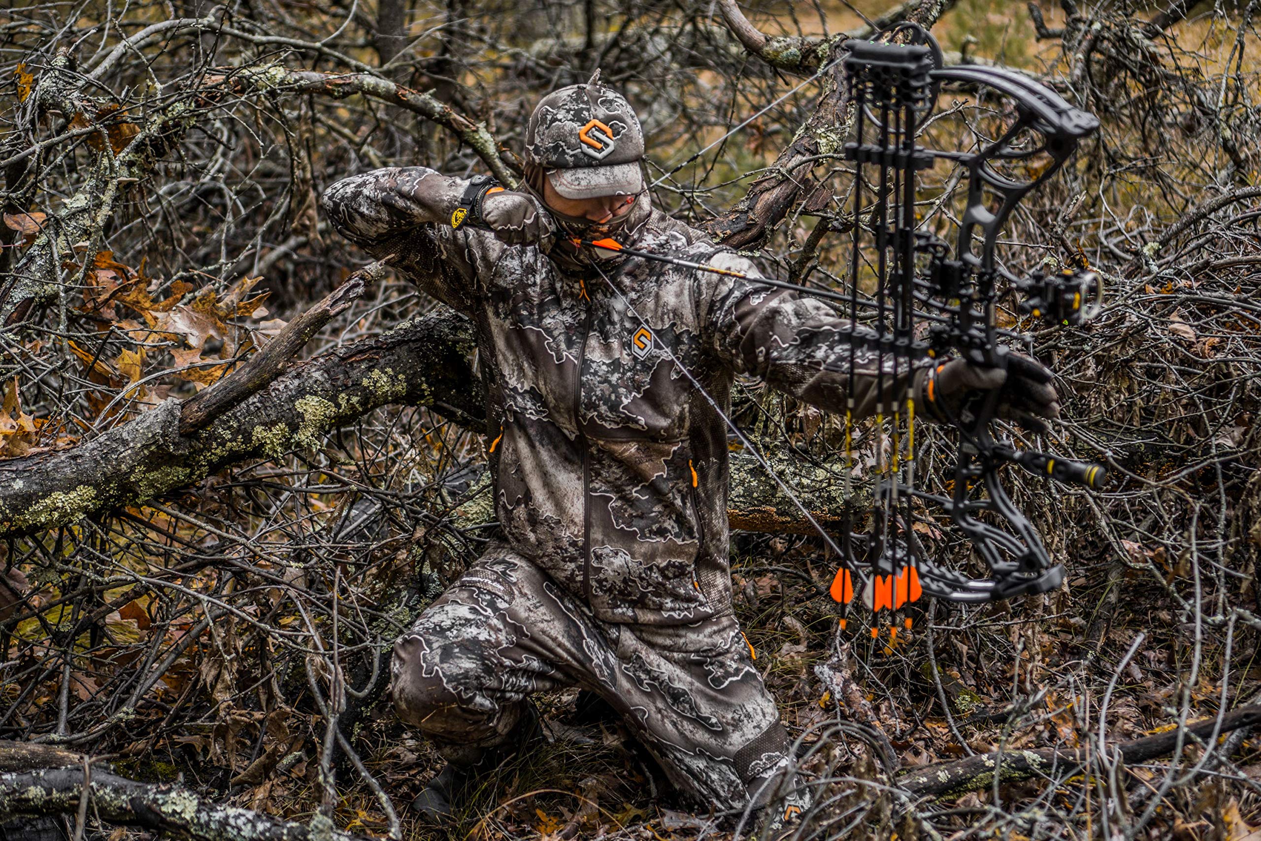 ScentLok Forefront Midweight Water Repellent Camouflage Hunting Jacket for Men - Lightweight & Durable for Deer, Turkey & Outdoor Adventures