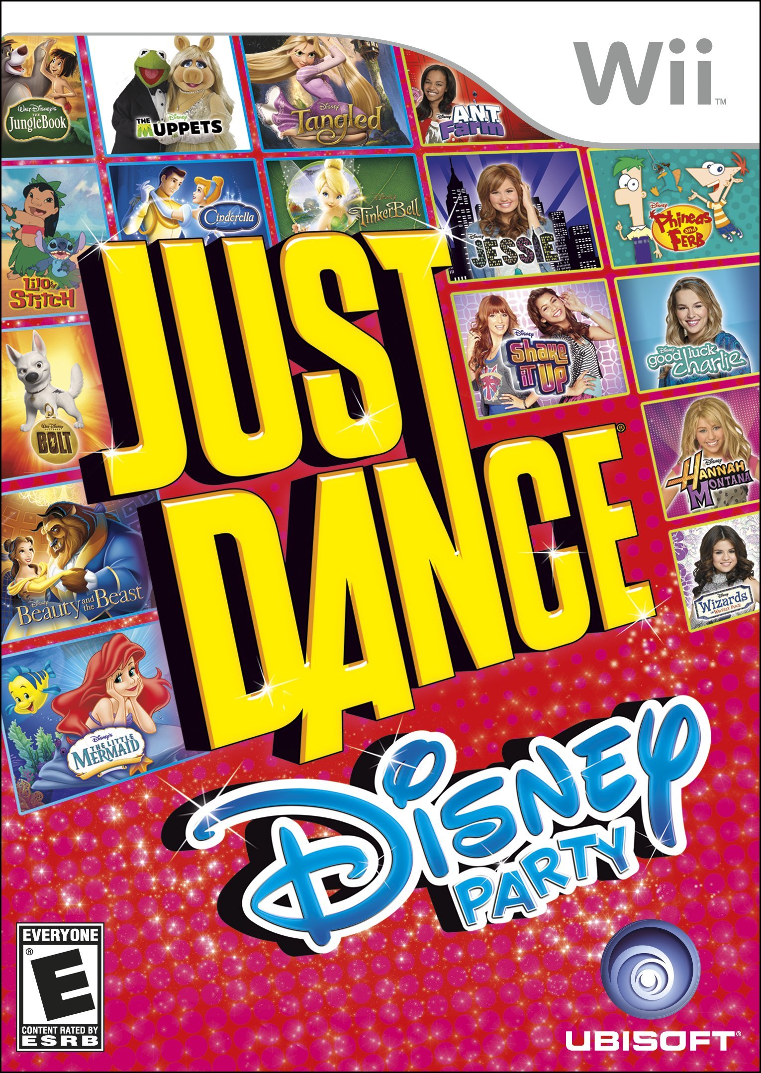 Just Dance: Disney Party - Nintendo Wii Game for Kids & Family Fun - Dance Party, Birthday Celebrations, Disney Fan Gifts
