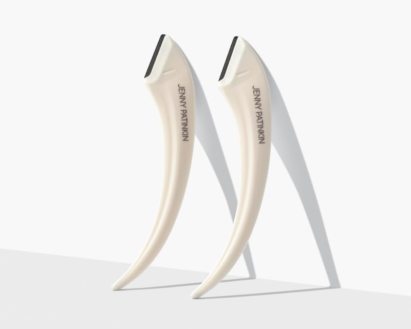 Premium Women's Eyebrow & Face Razor Set - 2 Pcs Dermaplaning Razors for Facial Hair Removal, Eyebrow Trimmer & Multi-Purpose Shaper | Perfect for At-Home Grooming, Travel & Salon-Quality Results