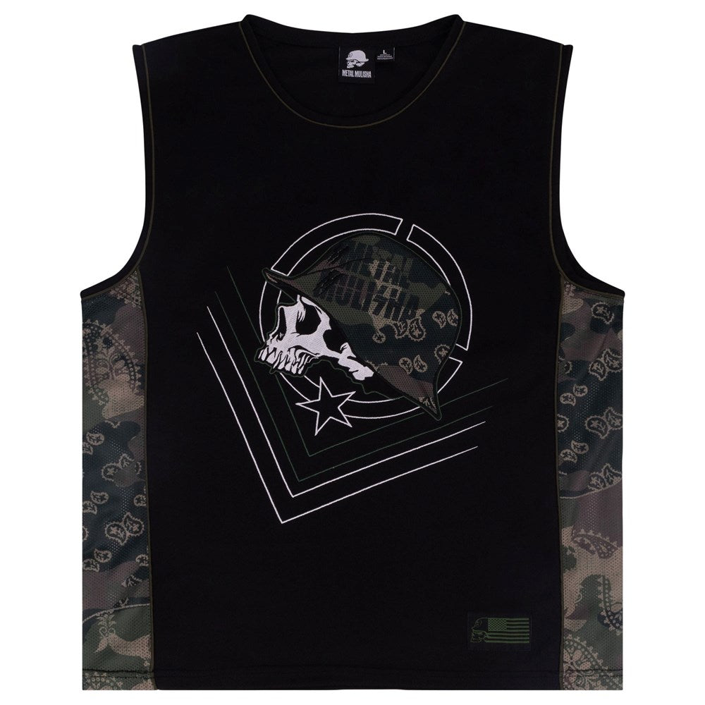 Metal Mulisha Valor Jersey Tank Top for Men - Stylish & Comfortable Muscle Tee for Gym, Workout & Streetwear