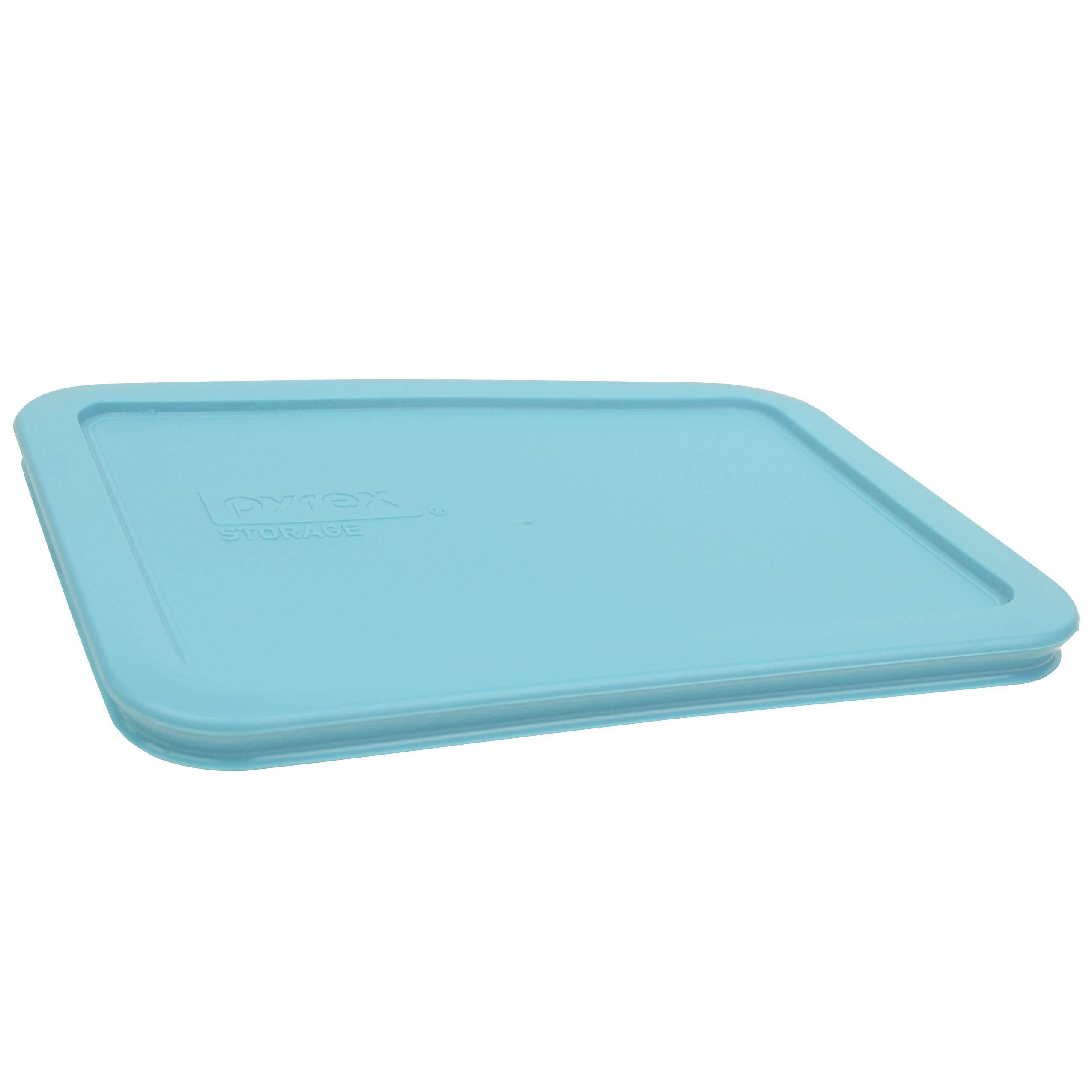 Pyrex 2-Piece Glass Food Storage Containers with Blue Lids (7210 & 7210-PC) - Made in USA - Airtight for Meal Prep, Leftovers & Refrigerator Organization