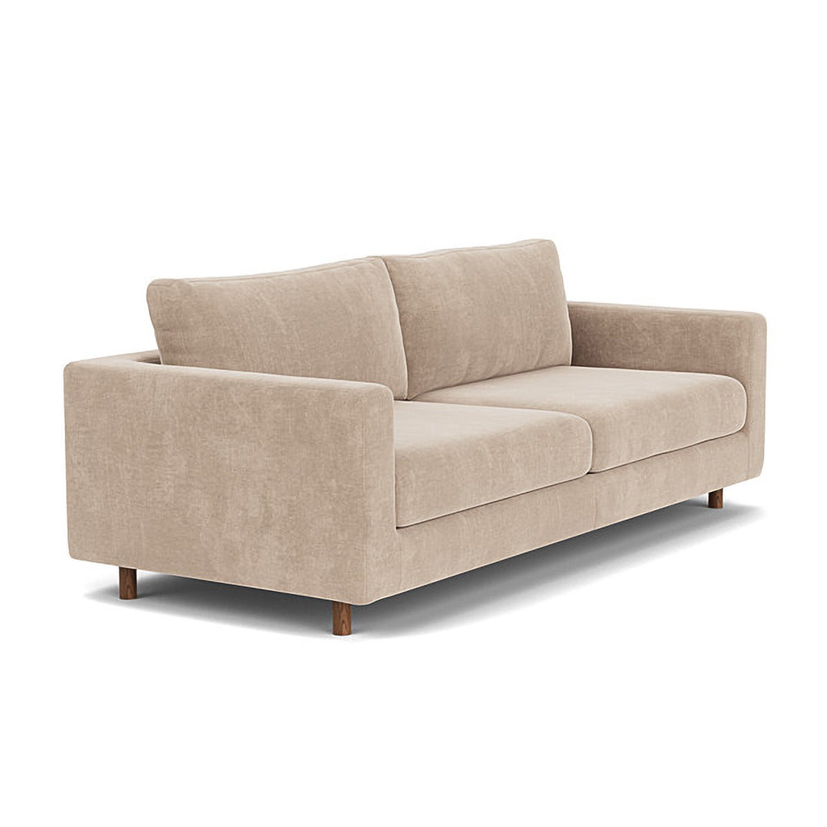 Premium Dylan Fabric 3-Seater Sofa - Modern Living Room Couch with Soft Upholstery & Sturdy Frame | Perfect for Small Spaces, Apartments, and Cozy Family Gatherings
