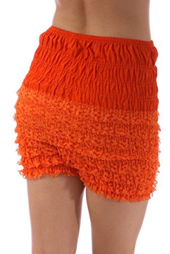 Malco Modes Women's Lace Ruffle Panties - Soft Cotton Dance Bloomers & Pettipants for Ballet, Theater, and Vintage Style Outfits | Comfortable Underwear for Performances & Everyday Wear