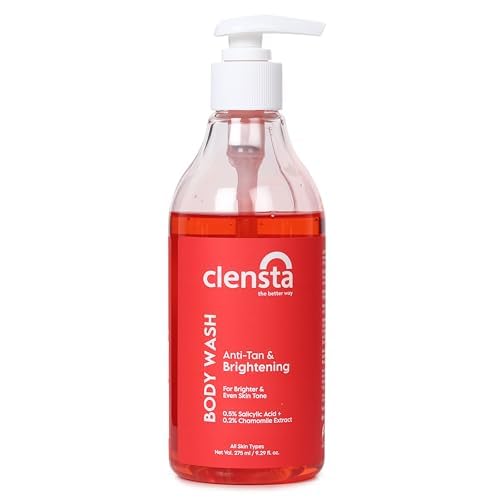 PRIME CRAFT 0.5% Salicylic Acid Anti Acne Body Wash with Chamomile Extract - Prevents Body Acne & Bumpy Skin, Deep Cleansing & Gentle Exfoliation - Suitable for All Skin Types (275ml) | Perfect for Shower Routine, Post-Workout Care & Daily Skin Maintenance