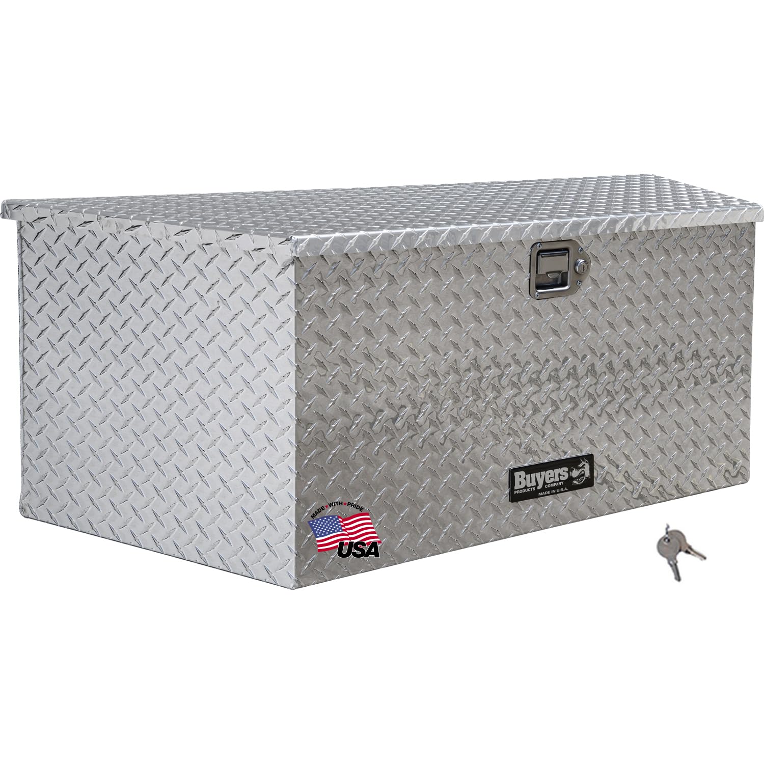 Buyers Products 1701385 Aluminum Trailer Tongue Tool Box - 18.3