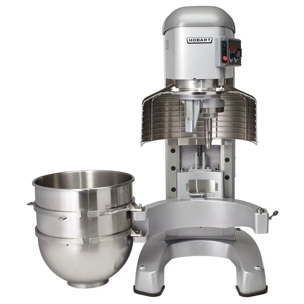 Hobart Legacy 40 Qt Planetary Floor Mixer - 3 Speed, 1.5 HP Commercial Dough Mixer for Bakeries, Restaurants & Pizza Shops