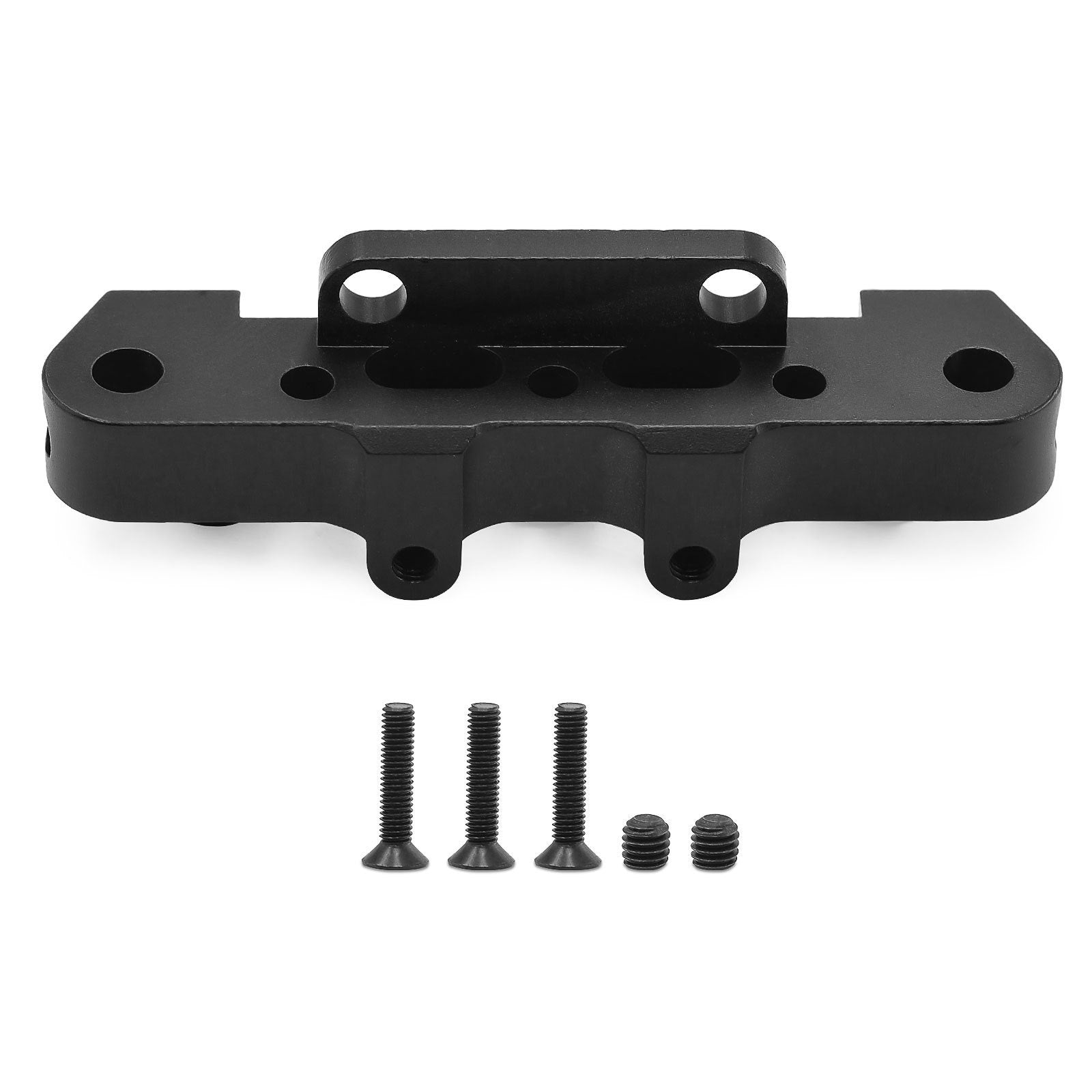 ARRMA 1/8 Scale Kraton Outcast Talion Typhon RC Car Aluminum Front Bumper Mount W246 - Durable Upgrade Part for Off-Road Bashing & Racing