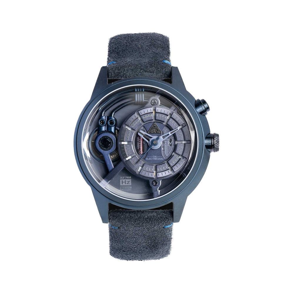 The Electricianz Watch (45mm) - The Blue Z - Stylish LED Digital Watch for Men & Women - Perfect for Nightlife, Parties, and Outdoor Adventures