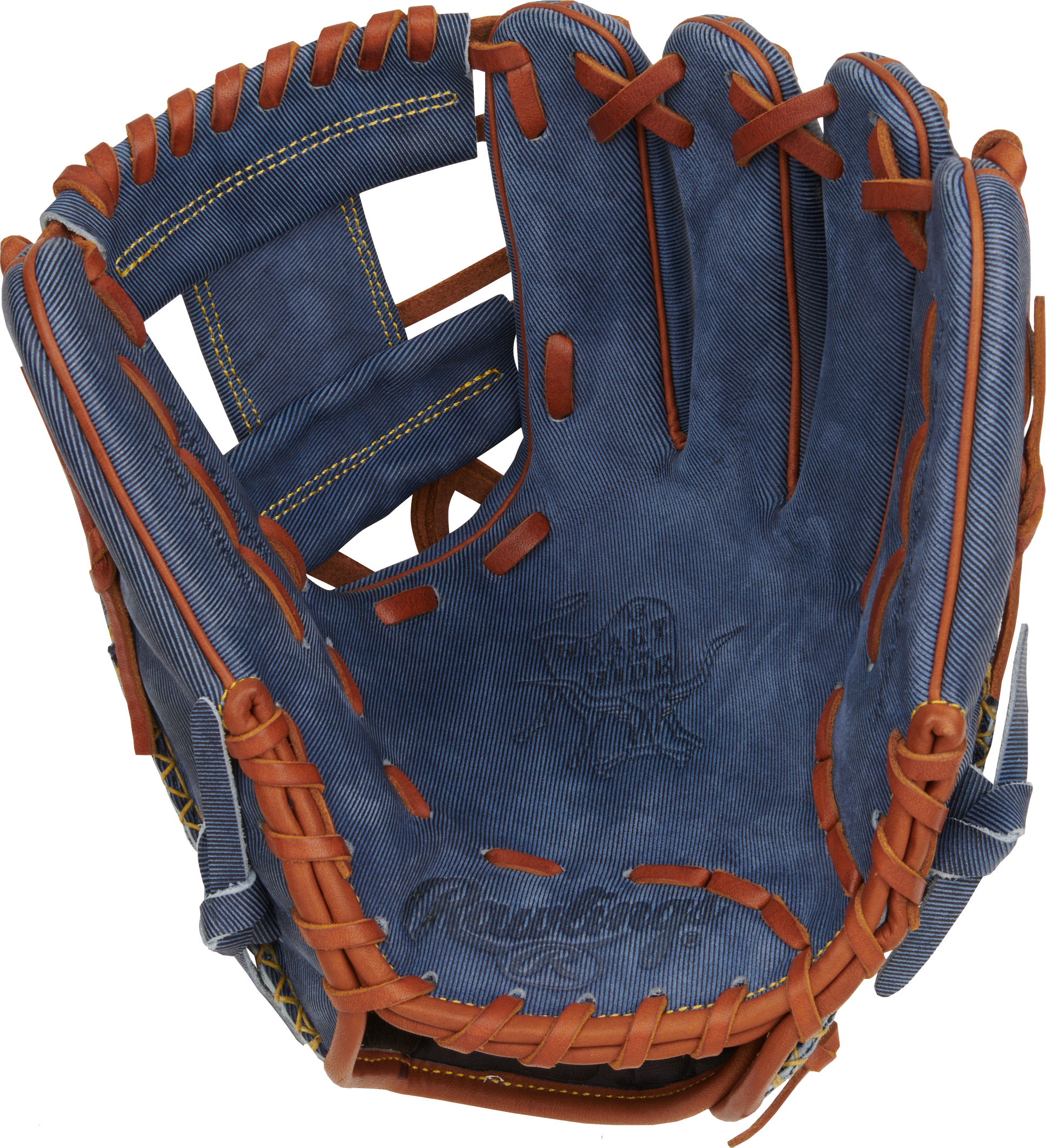 Rawlings Heart of the Hide Pro Denim Series PRO204 2D Infield Baseball Glove 11.5