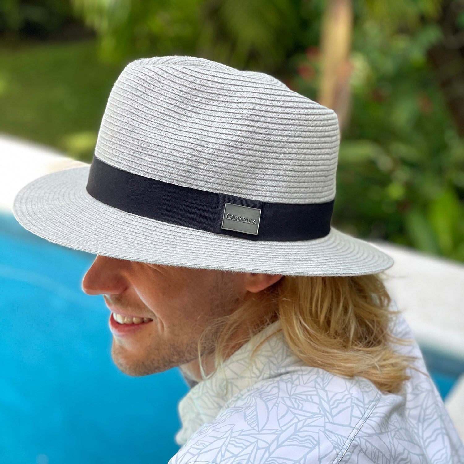 Stylish Carkella Fairway Fedora Hat for Men & Women - Classic Golf & Outdoor Sun Protection Accessory