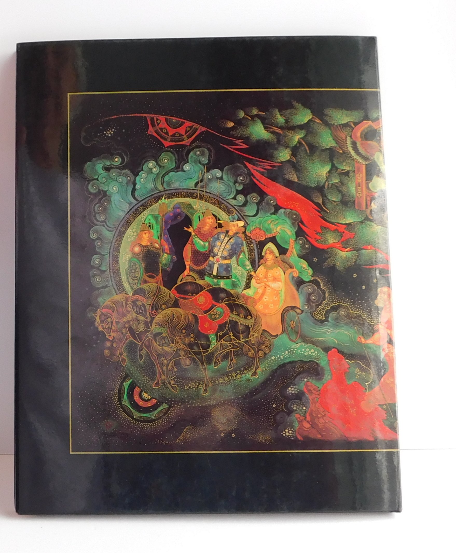 Authentic Russian Lacquer Boxes - Hand-Painted Fairy Tales & Legends - Perfect for Collectors & Home Decor