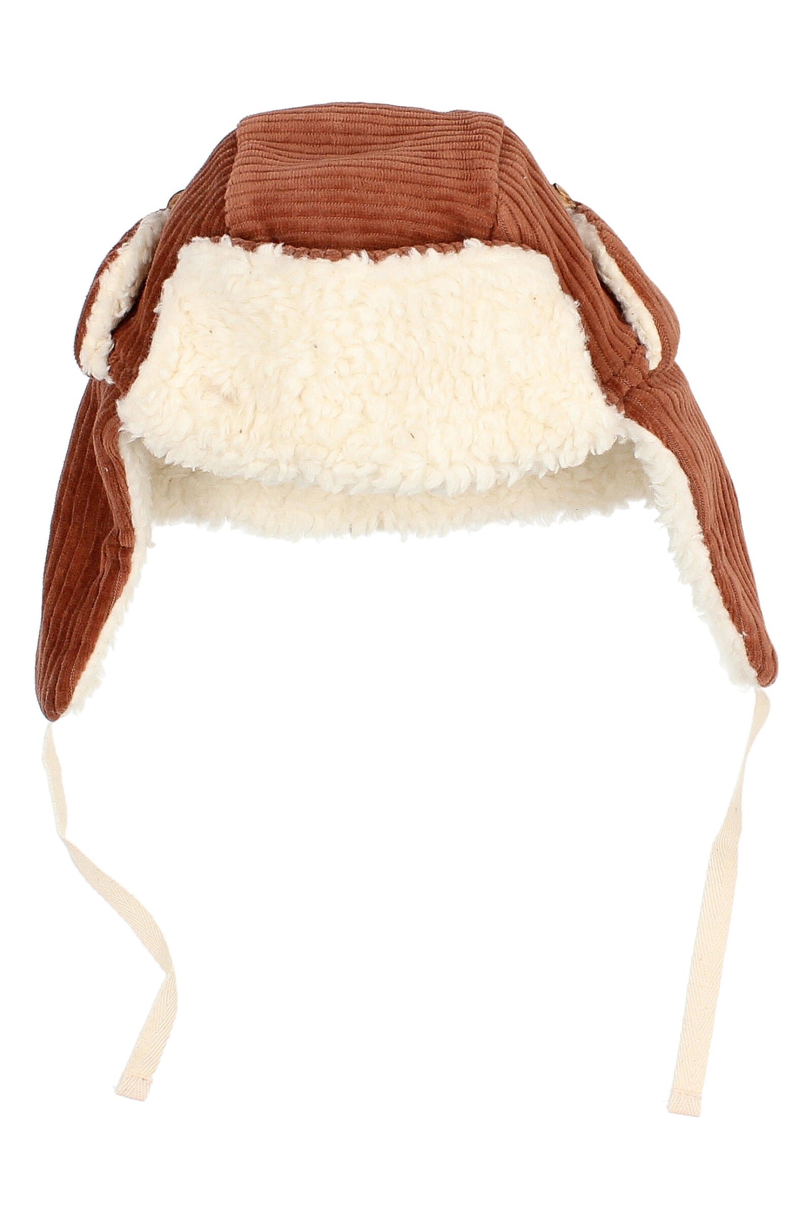 Warm Corduroy Sherpa Lined Trapper Hat for Men & Women - Winter Ear Flap Hat for Cold Weather, Outdoor Activities & Snow Sports