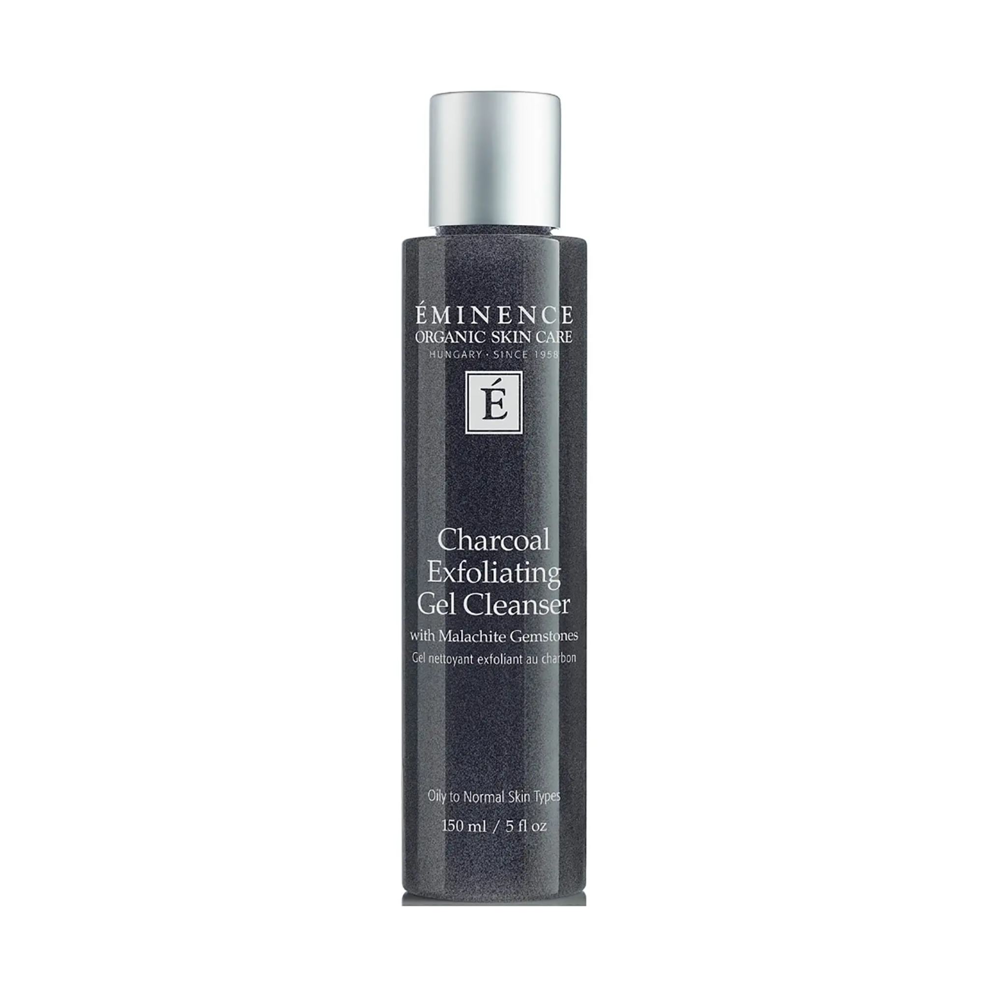 Eminence Organics Charcoal Exfoliating Gel Cleanser - Deep Pore Cleansing & Exfoliating Face Wash for Acne & Blackheads - Perfect for Daily Skincare Routine & Detoxifying Skin Care