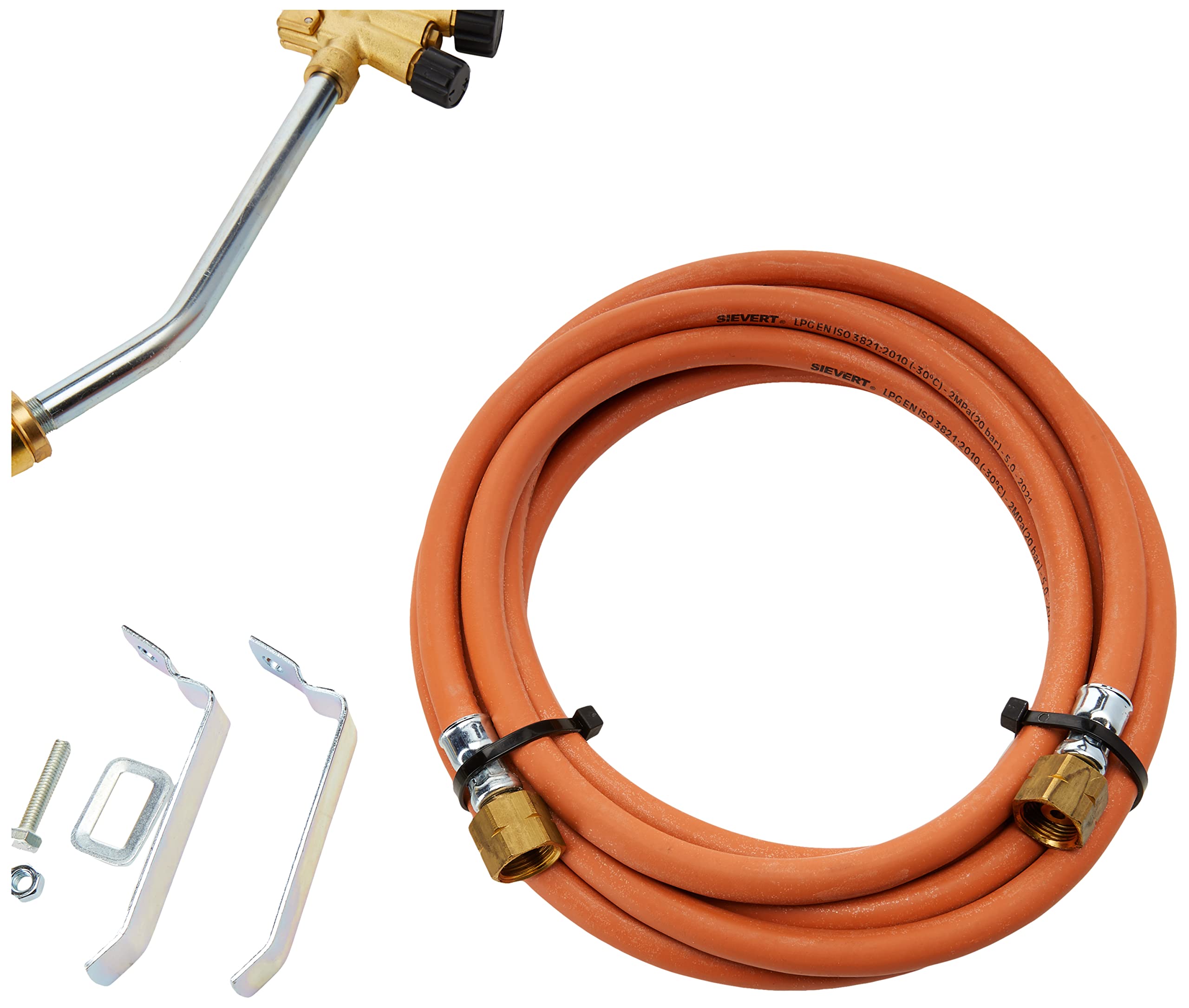 Sievert PRM3444KIT Professional Gas Torch Kit with Accessories - Perfect for Soldering, Brazing & Metalworking Projects