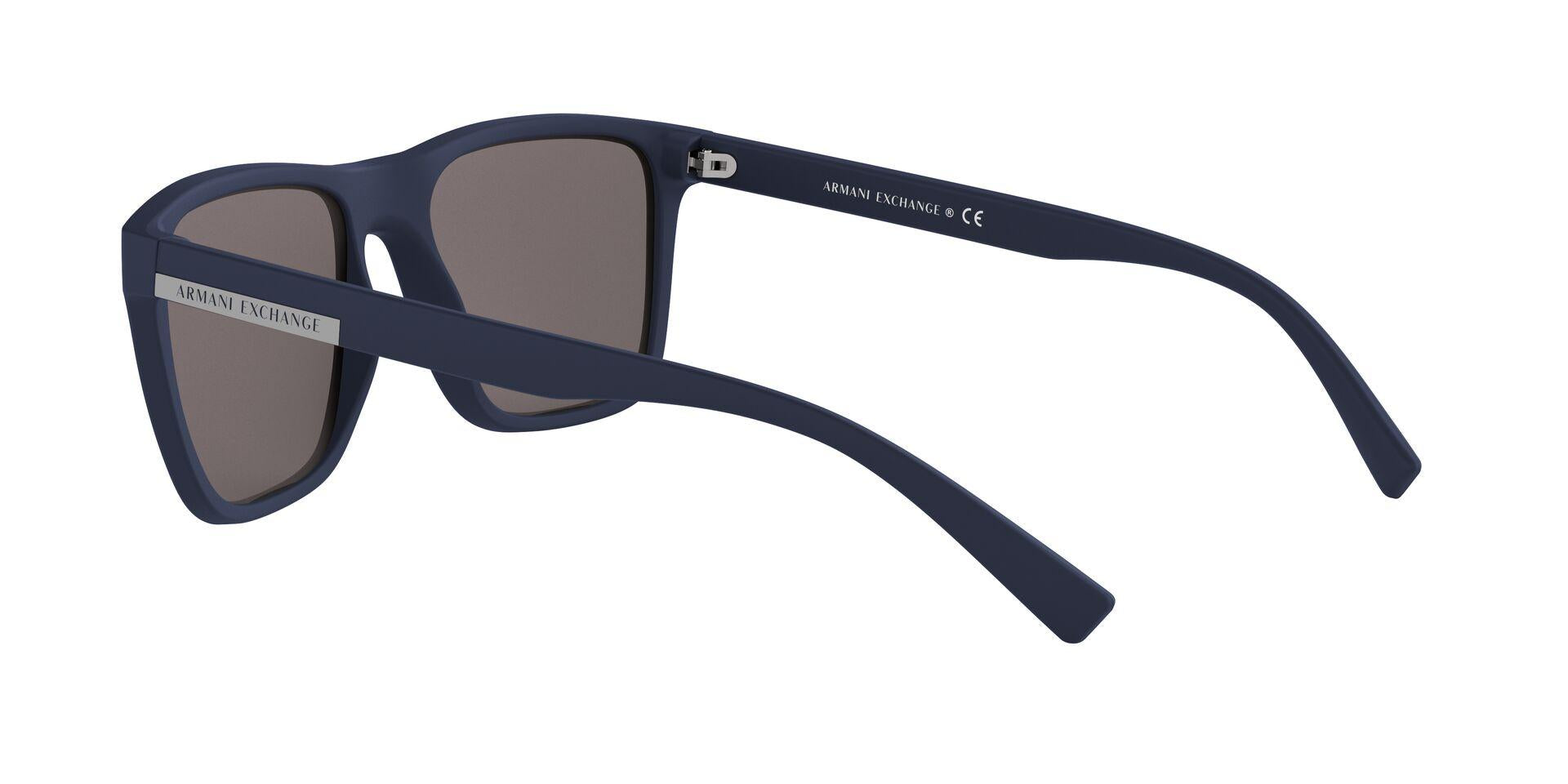 Armani Exchange 4080S Polarized Sunglasses for Men & Women - UV Protection, Fashion Aviator Style - Perfect for Driving, Beach & Outdoor Activities