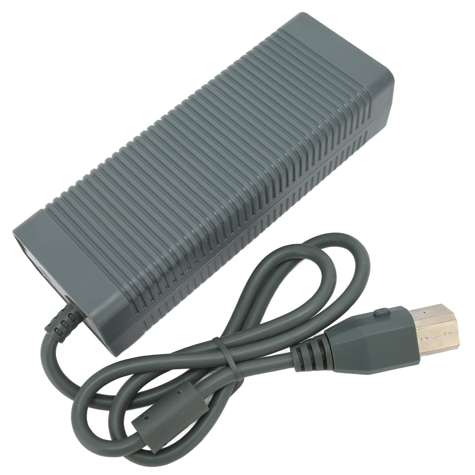 CICIGLOW Xbox 360 Power Supply Replacement with Power Cord - 185-265V AC Adapter Charger Power Brick for Xbox 360 Console - Perfect for Gaming Setup & Home Entertainment System