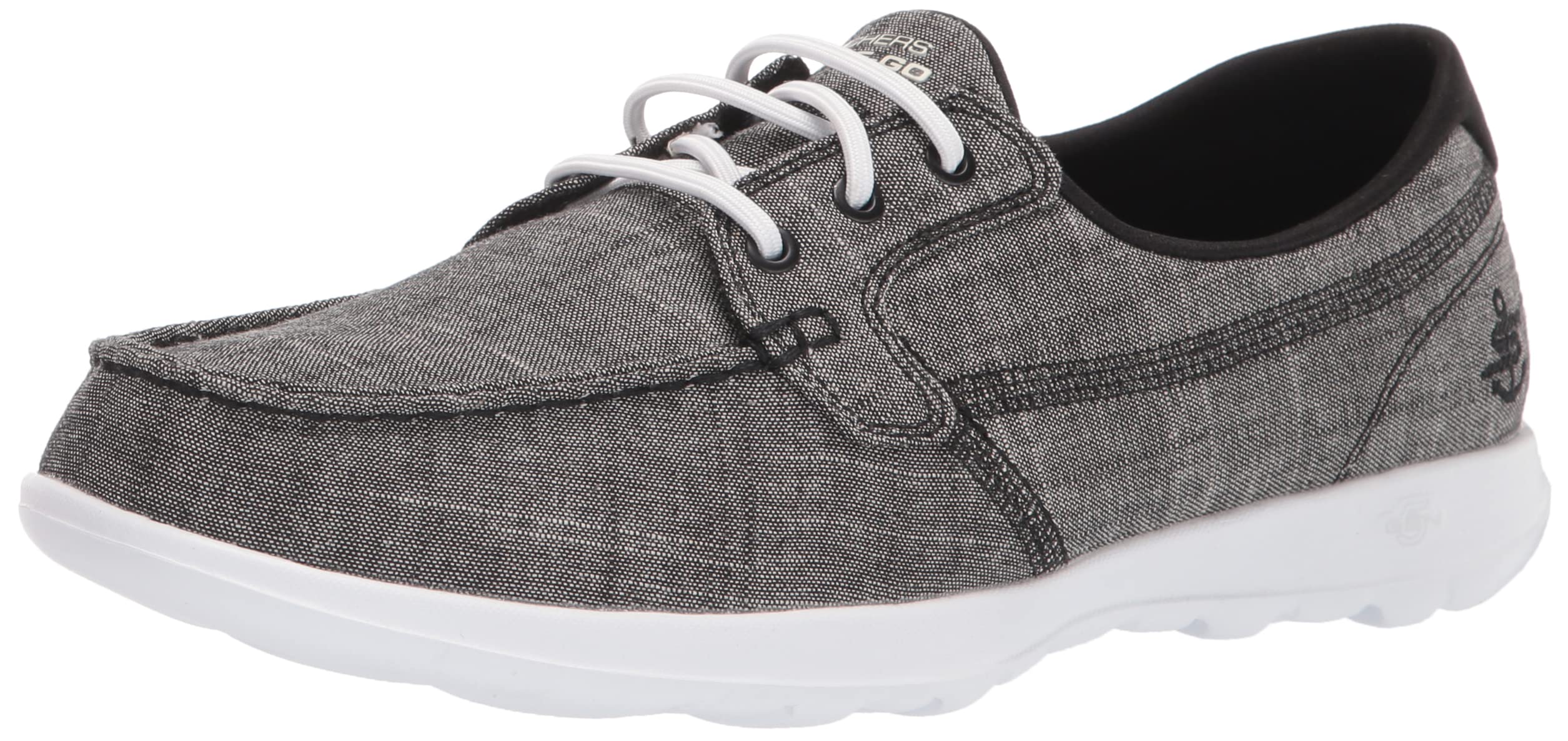 Skechers Women's Go Walk Lite-15433 Comfortable Slip-On Boat Shoes for Walking, Travel & Casual Wear - Lightweight & Breathable Design