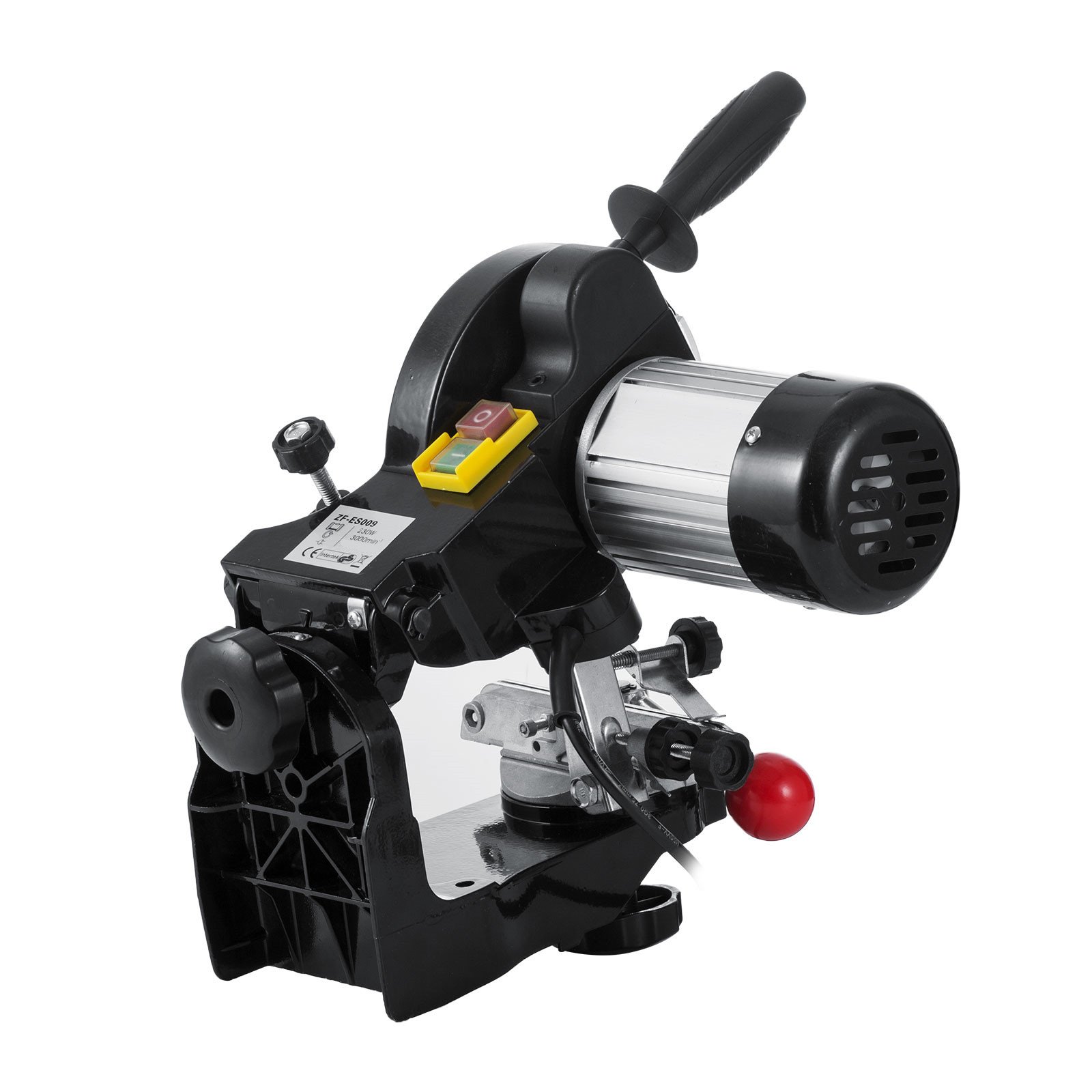 VEVOR Electric Chainsaw Sharpener - 1/8 & 3/16 Inch Saw Chain Grinder with 2 Grinding Wheels, Bench or Wall Mounted for Professional & DIY Use - Perfect for Wood Cutting, Firewood Processing & Forestry Work
