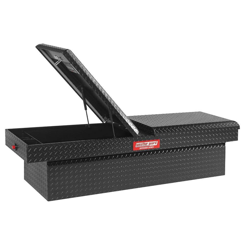 Weather Guard 3002075301 Aluminum Truck Tool Box - Heavy Duty Storage for Pickup Trucks, Work Equipment & Outdoor Gear | Perfect for Construction, Camping & Road Trips