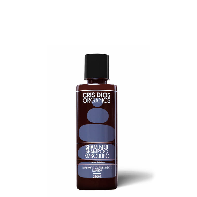 Cris Dios Organics Shampoo for Men - 250ml | Natural & Organic Hair Care | Gentle Cleansing for Daily Use & Sensitive Scalp
