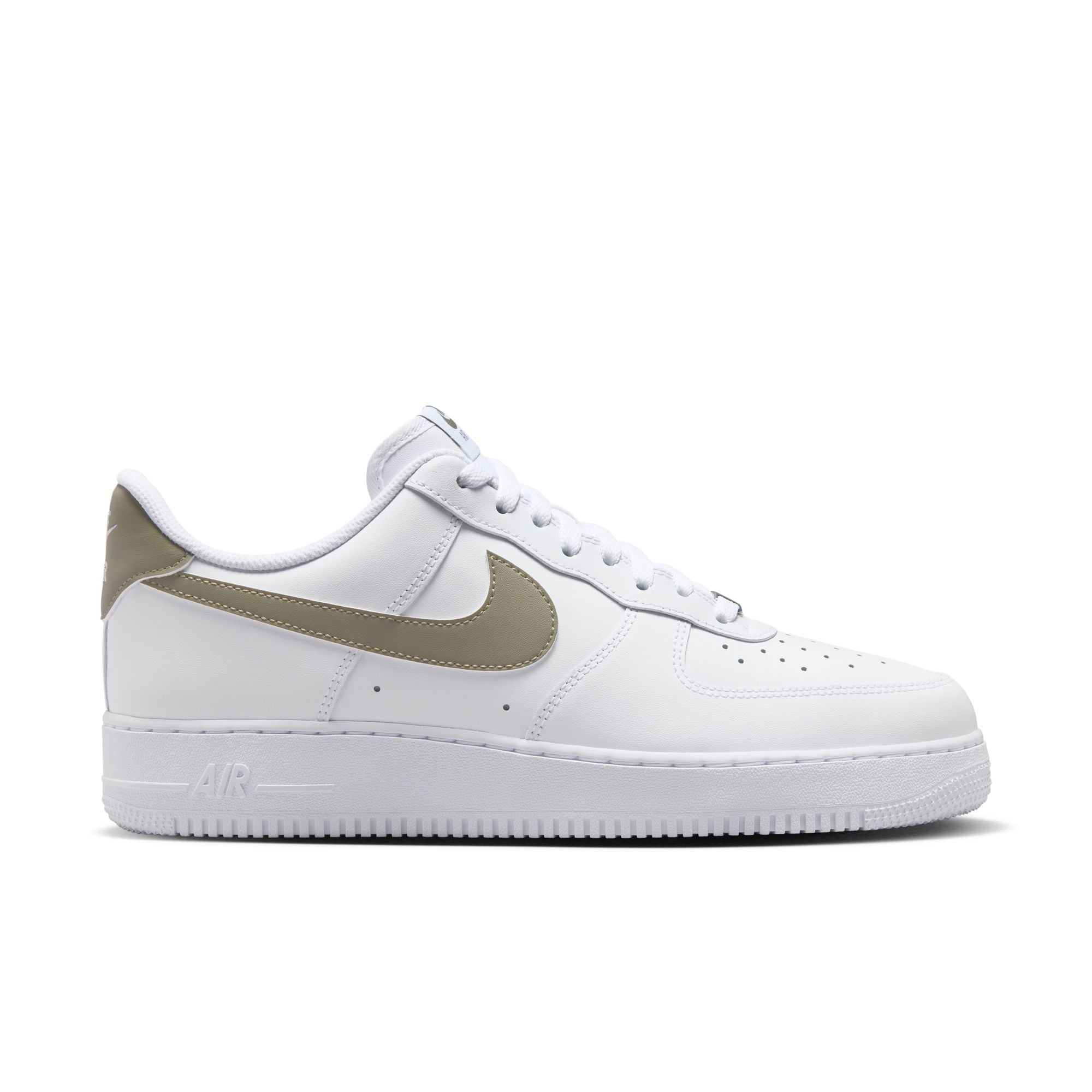 Men's Nike Air Force 1 '07 White Sneakers - Comfortable Casual Shoes for Walking, Running & Streetwear Fashion