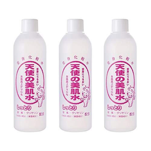Angel Beautiful Skin Water Moisturizing Facial Toner - 10.9 fl oz (310 ml) x 3 Bottles - Hydrating & Brightening for Dry & Dull Skin | Daily Skincare Routine, Morning & Night Use