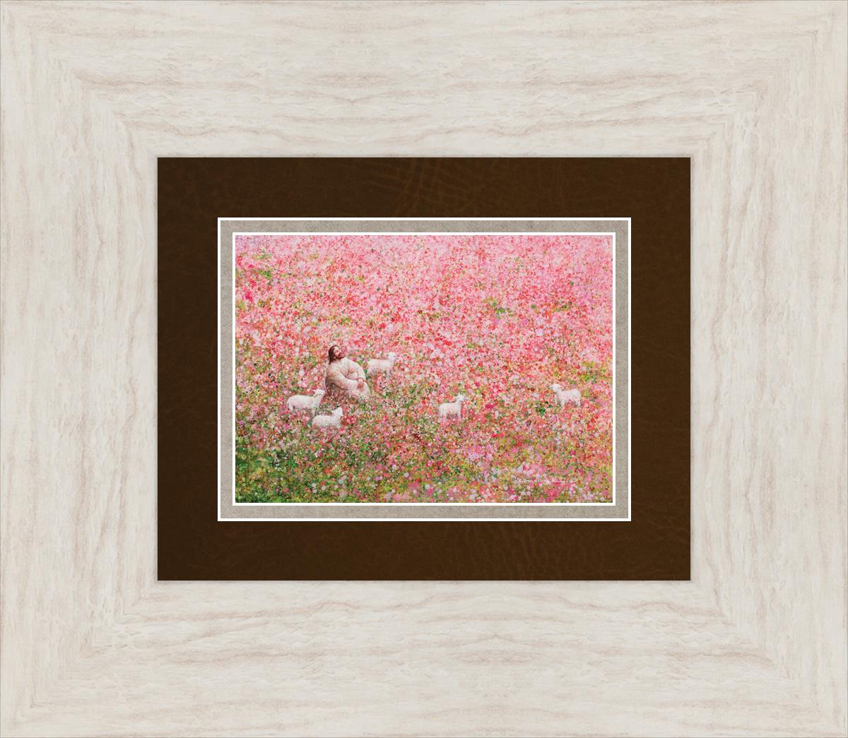 Shepherd's Rest by Yongsung Kim - Christian Wall Art, Inspirational Bible Verse Painting - Perfect for Home Decor, Church, or Office