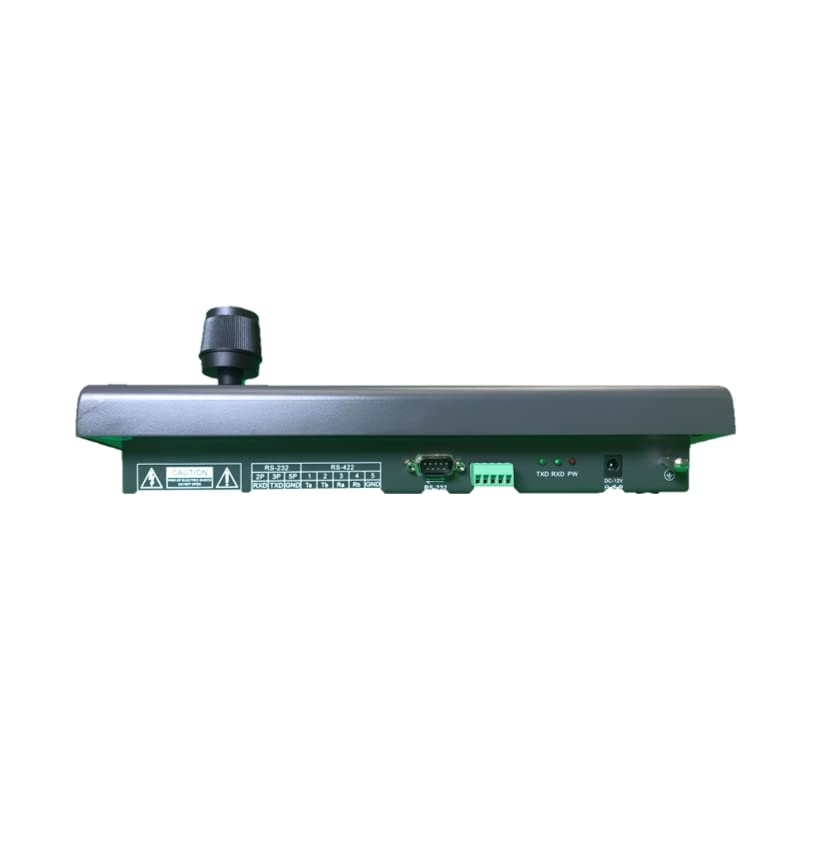 AVIPAS AV-3104SE 4D Serial Joystick Controller for PC Gaming - No IP Function - Perfect for Flight Simulators, Arcade Games & Industrial Control Systems