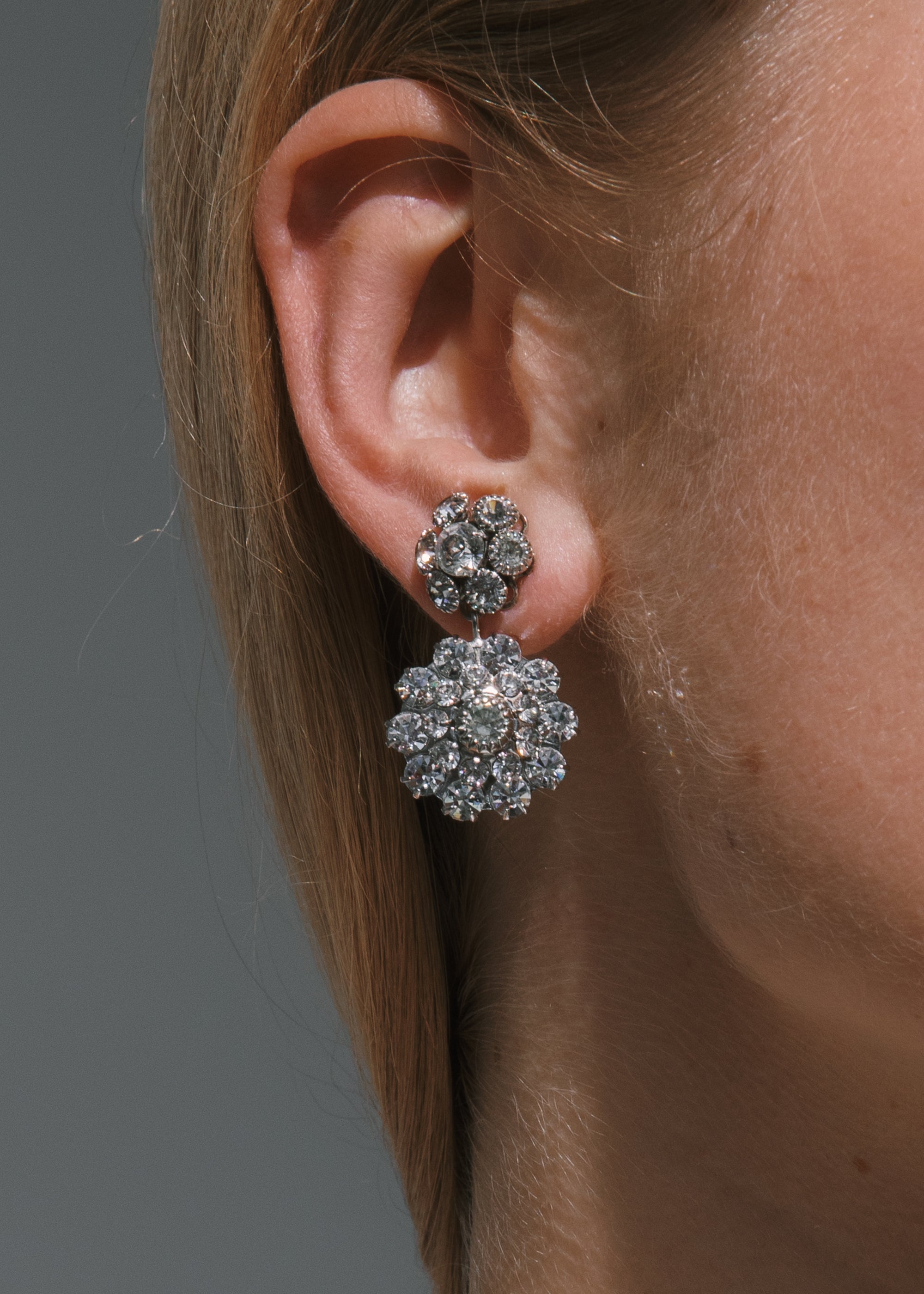Karina Crystal Earrings for Women - Elegant Dangle Drop Earrings for Party, Wedding & Evening Wear
