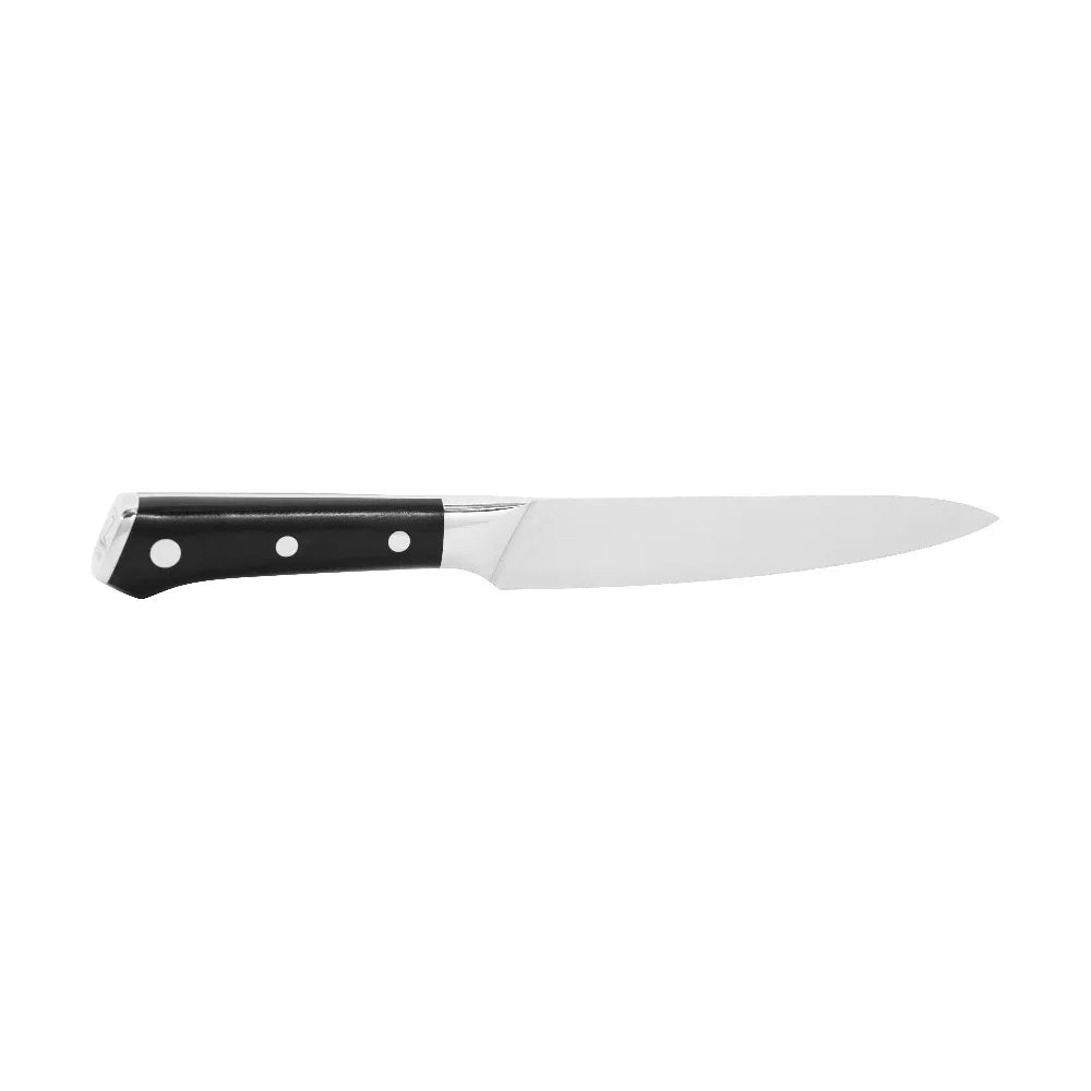 Zline 15-Piece Professional German Steel Kitchen Knife Block Set - High-Quality Chef Knives, Utility Knives & Steak Knives for Home & Restaurant Use (KSETT GS 15) | Perfect for Cooking, Slicing, Dicing & Food Prep in Professional Kitchens & Home Culinary Enthusiasts