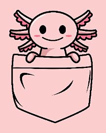 Axolotl Cute Pocket