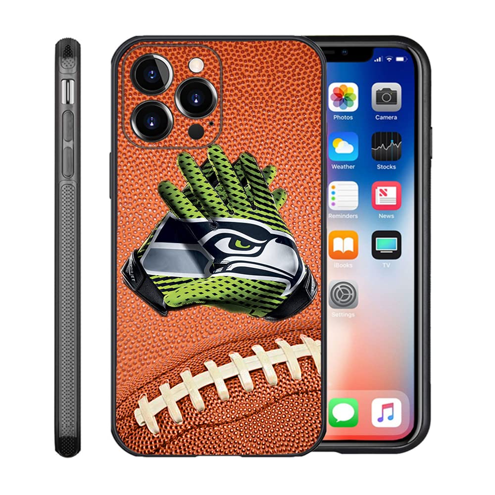 Funny Seattle Football Fans iPhone 13 Pro Case - Custom Personalized Cute Protective Cover for 6.1 inch | Perfect Gift for Sports Lovers & Game Day Accessories