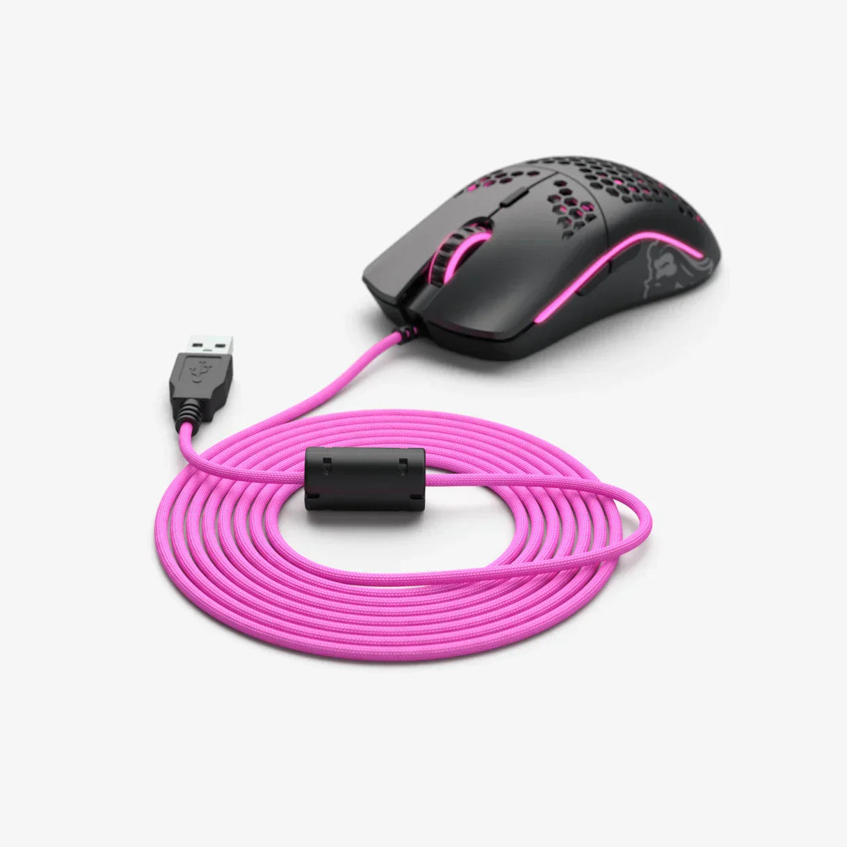High-Speed Braided USB Cable for Gaming Mice - Durable Nylon Cord for PC, Laptop & Office Use - Perfect for Esports, Work & Home Setup