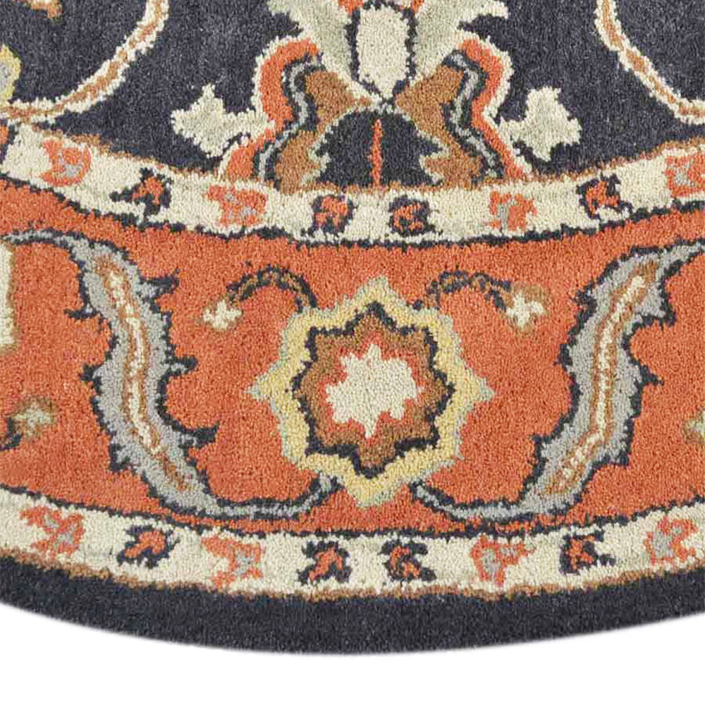 Luxury Dabir Hand Tufted Wool Area Rug - Soft & Durable Living Room Carpet for Bedroom, Office Decor - Perfect for Home, Apartment & Workspace