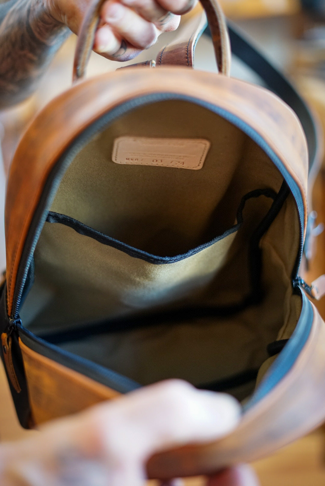 Mini Venture Backpack - Lightweight & Durable Hiking Daypack for Outdoor Adventures (Flat Black + Hillbilly Copper) - Perfect for Camping, Travel & Daily Commute